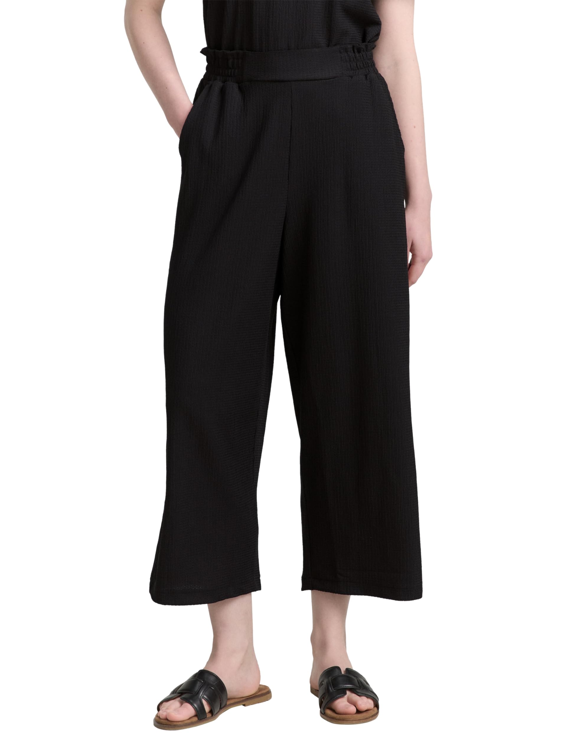 tom-tailor-denim-damen-high-waist-culotte-hose image 1