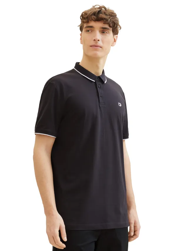 tom-tailor-denim-herren-basic-piqu-poloshirt-young-fashion-polo image 1