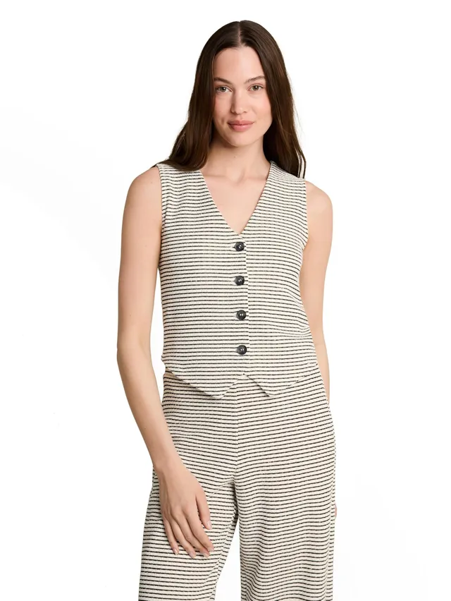 tom-tailor-denim-1051836-fitted-jacquard-blazer-weste-f-r-damen image 1