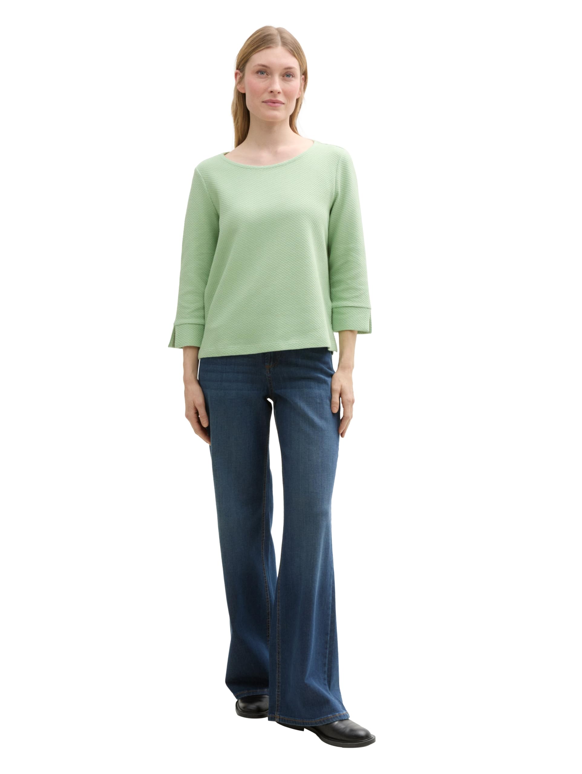 tom-tailor-damen-sweatshirt-aus-bio-baumwolle image 2