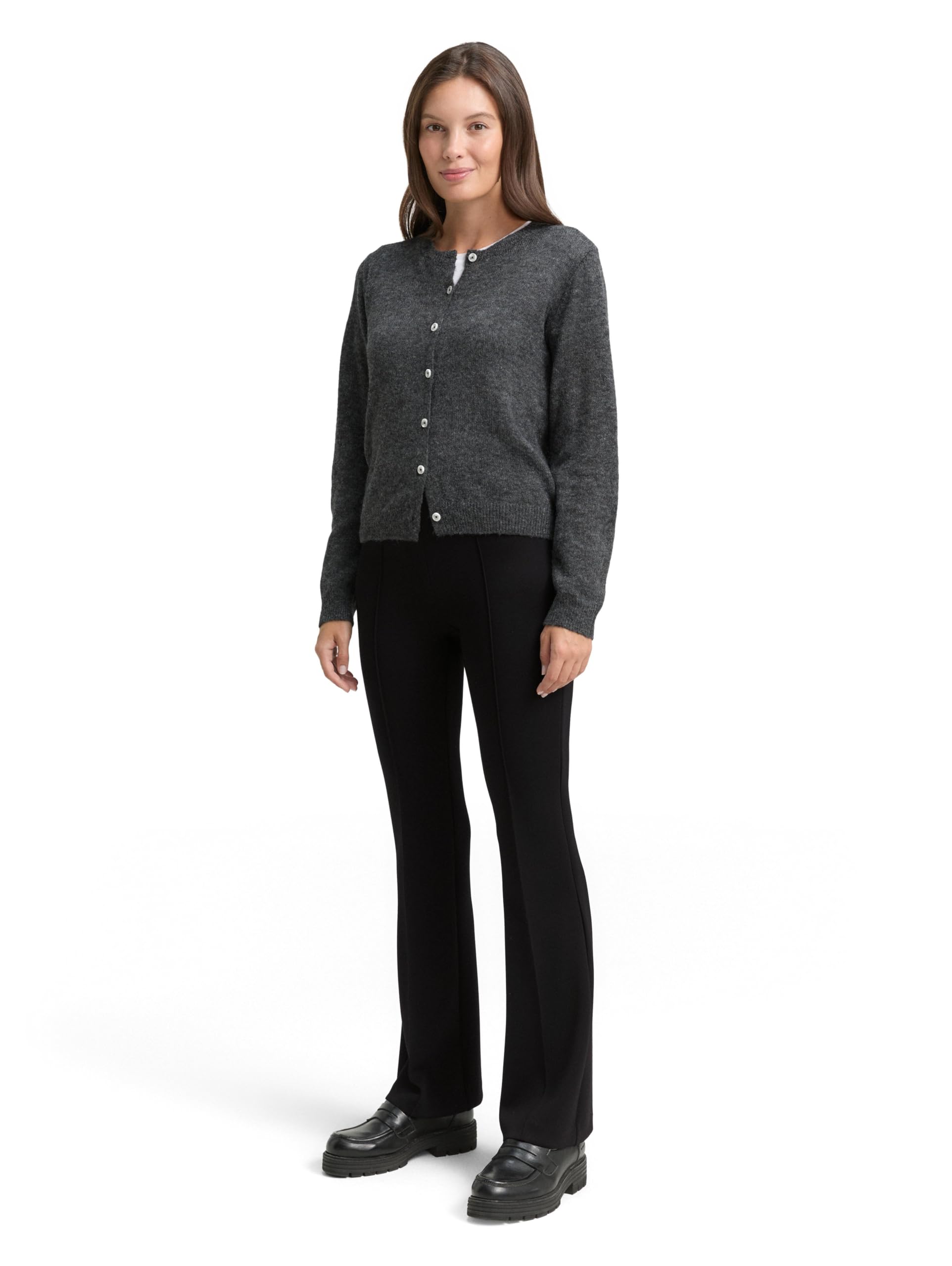 tom-tailor-damen-flared-treggings-hose image 2