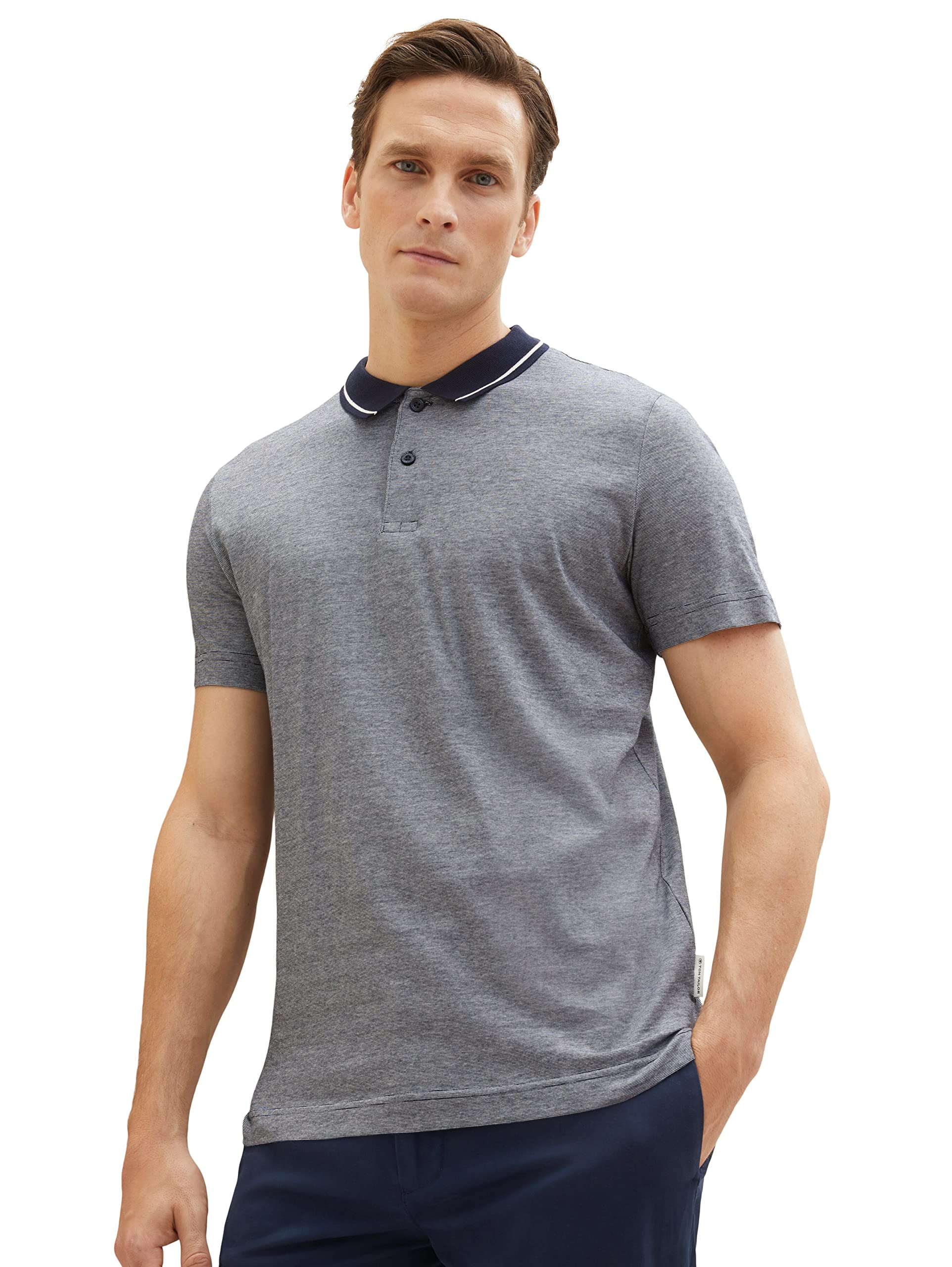 tom-tailor-herren-poloshirt-mit-streifen-2 image 5