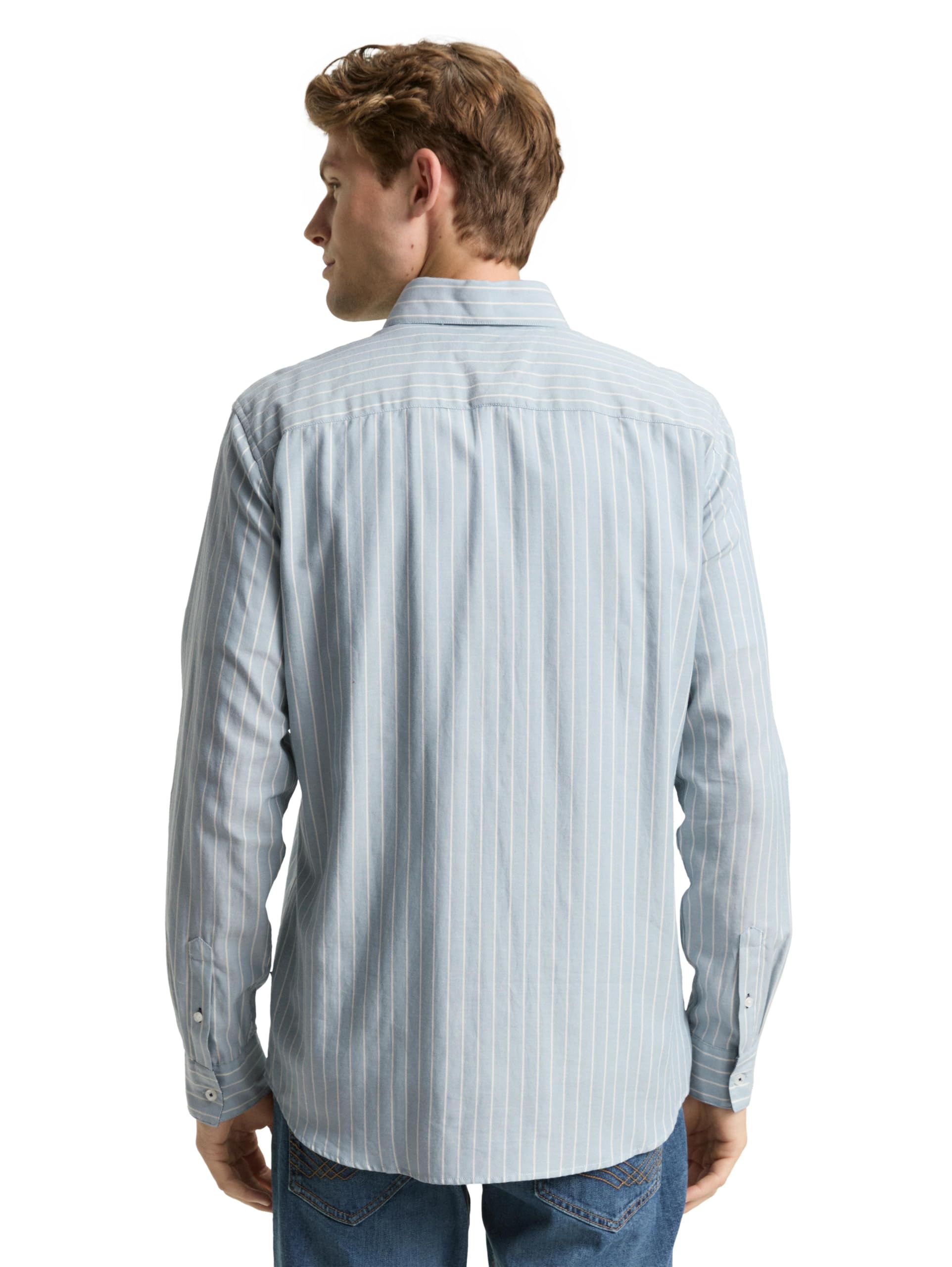 tom-tailor-1048428-herren-regular-fit-flanell-hemd-mit-muster image 3