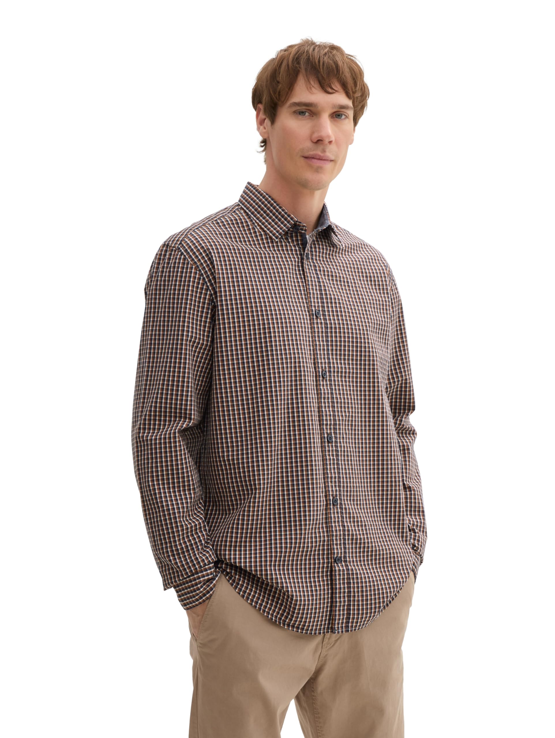 tom-tailor-herren-1042654-regular-fit-hemd-karomuster image 7