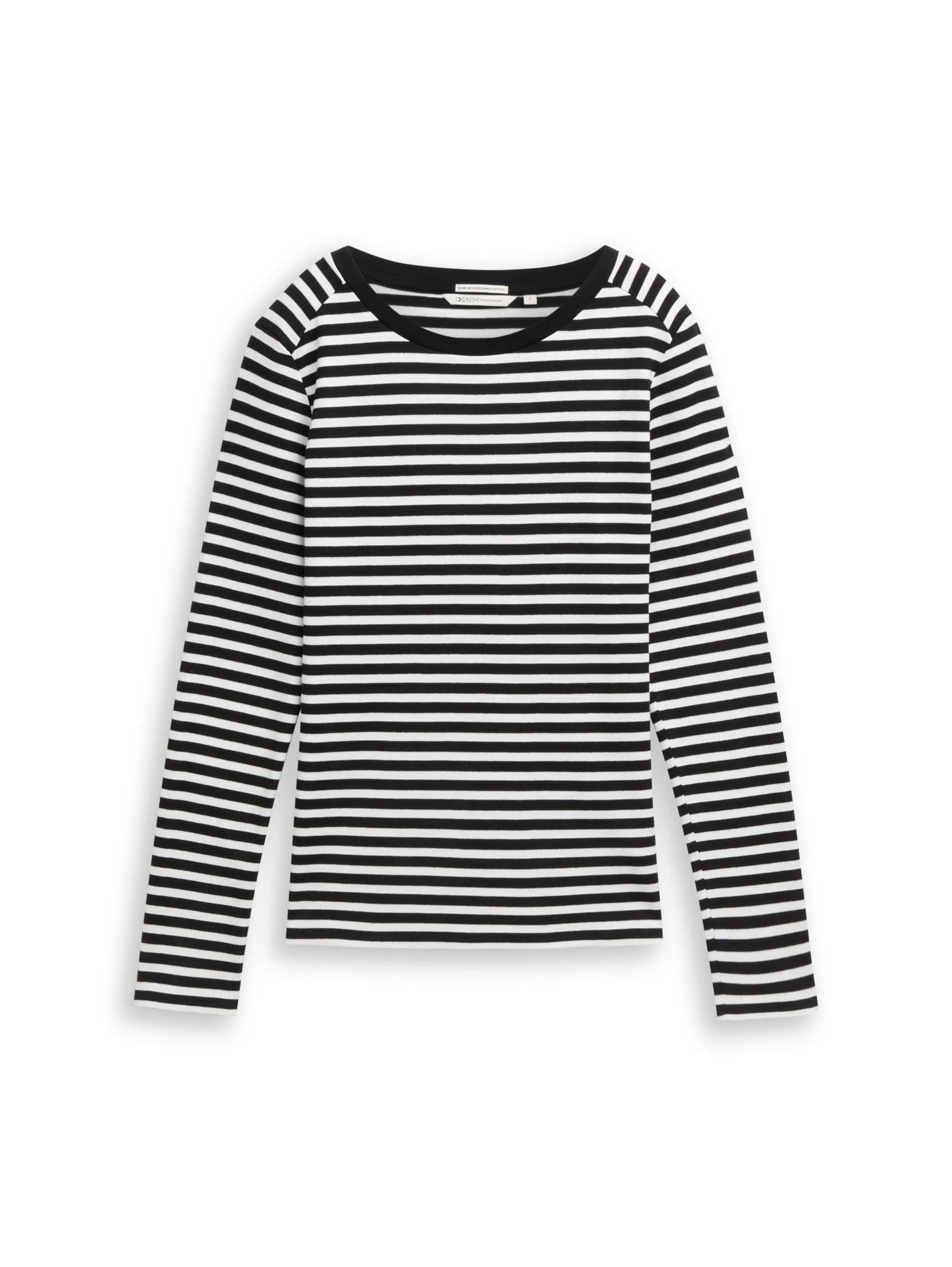 tom-tailor-denim-damen-longsleeve-mit-streifenmuster image 5