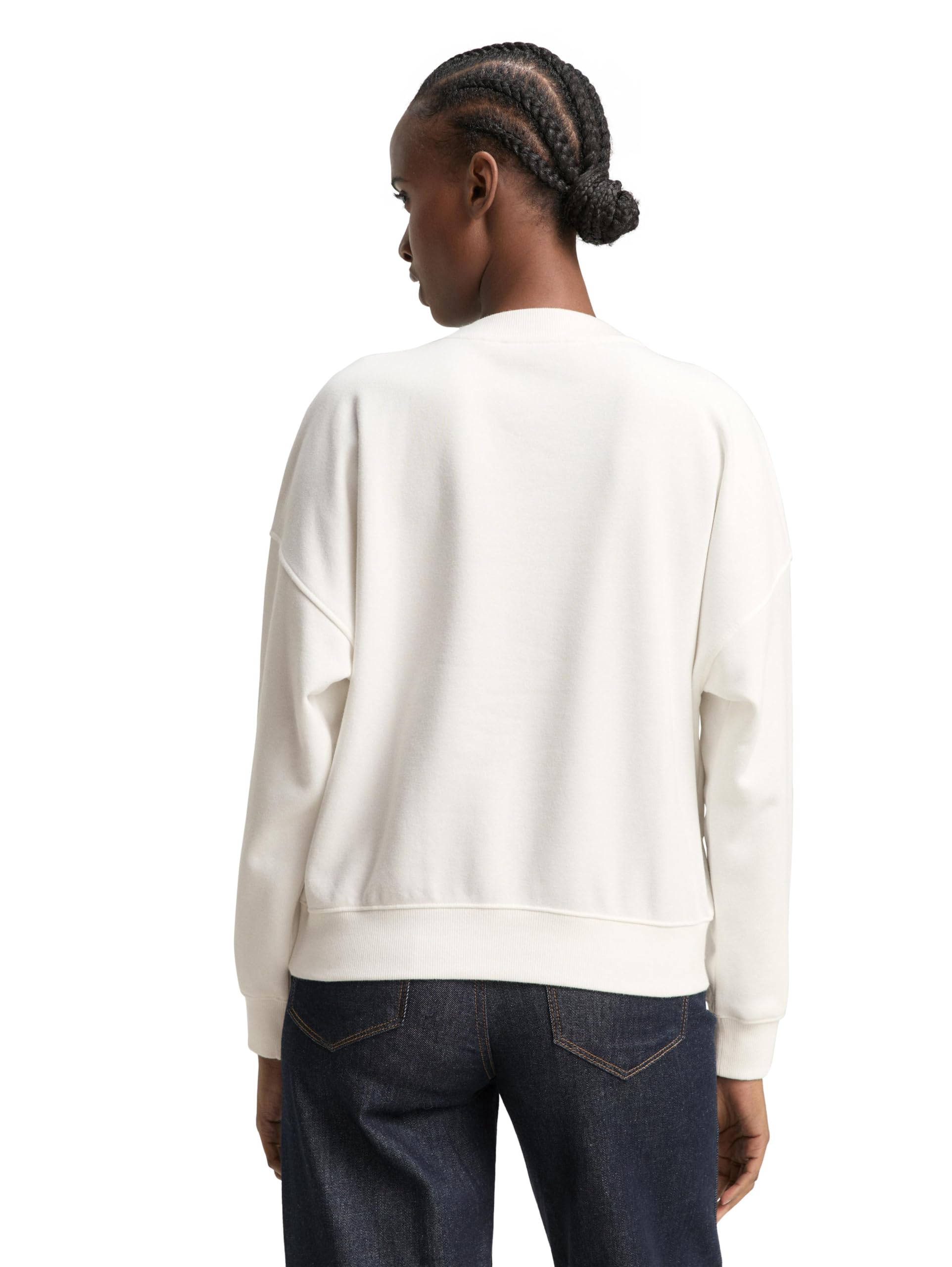tom-tailor-denim-1049495-damen-sweatshirt-mit-glitzer-stickerei image 3