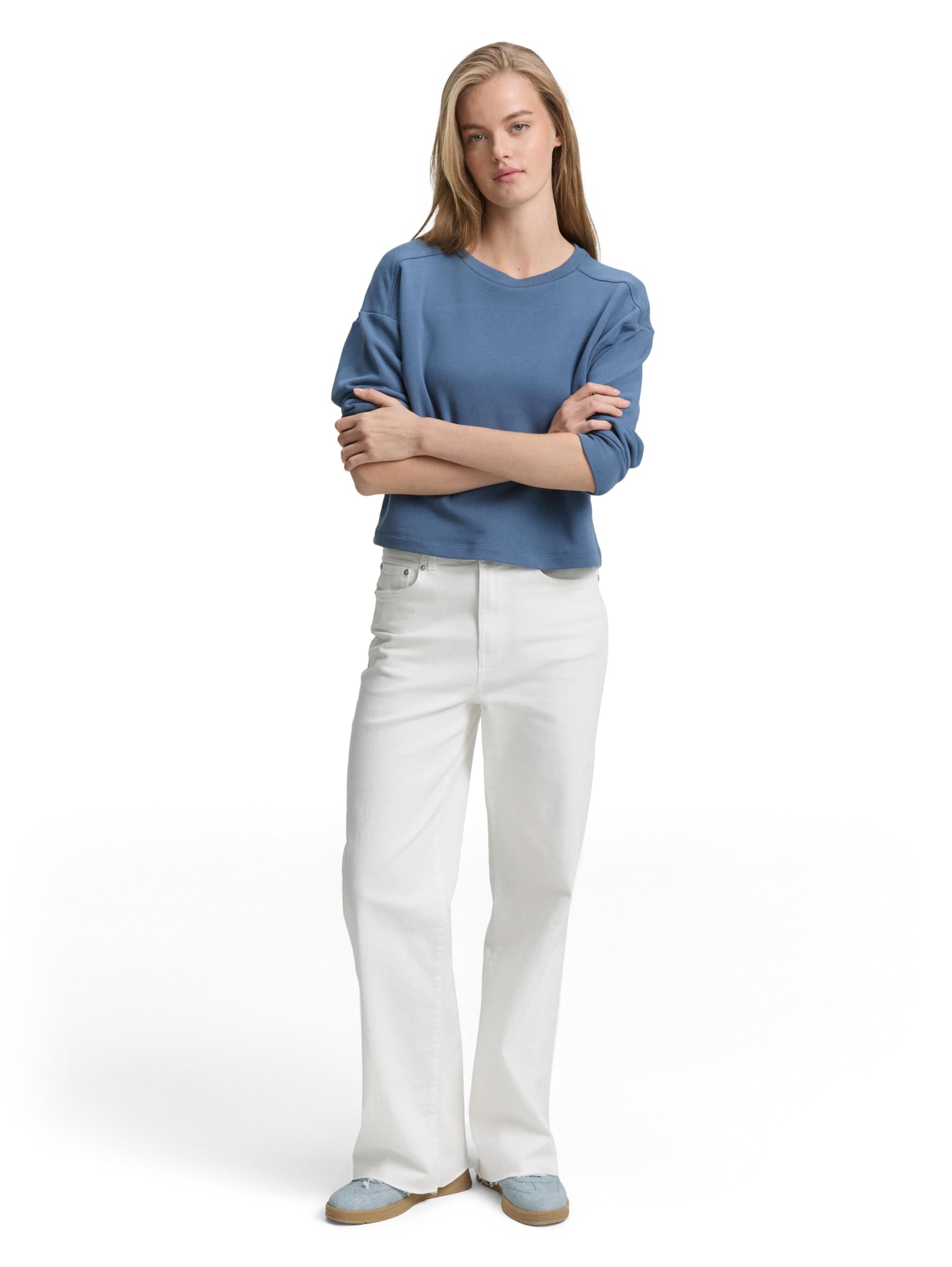 tom-tailor-denim-1047873-sweatshirt-mit-7-8-arm-f-r-damen image 3