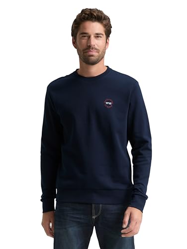 tom-tailor-herren-sweatshirt-mit-logo-print image 7