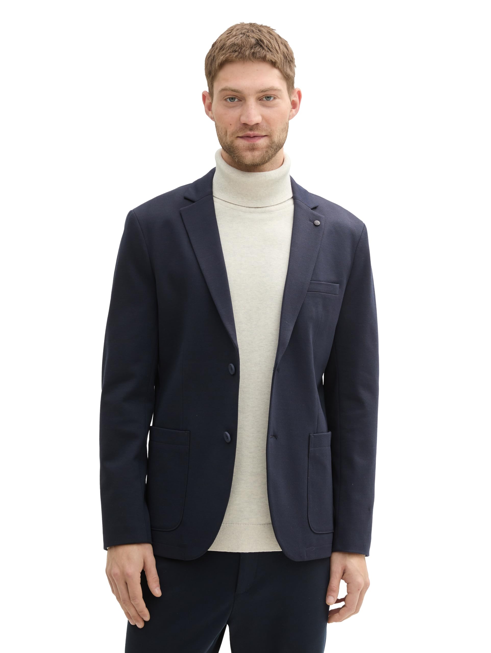 tom-tailor-herren-1042864-piqu-sakko-mit-stretch-anteil image 1