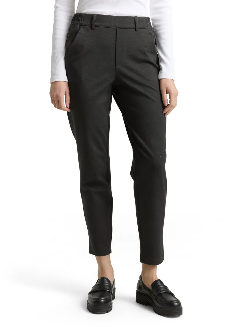tom-tailor-denim-damen-jersey-relaxed-fit-jogger-hose image 1
