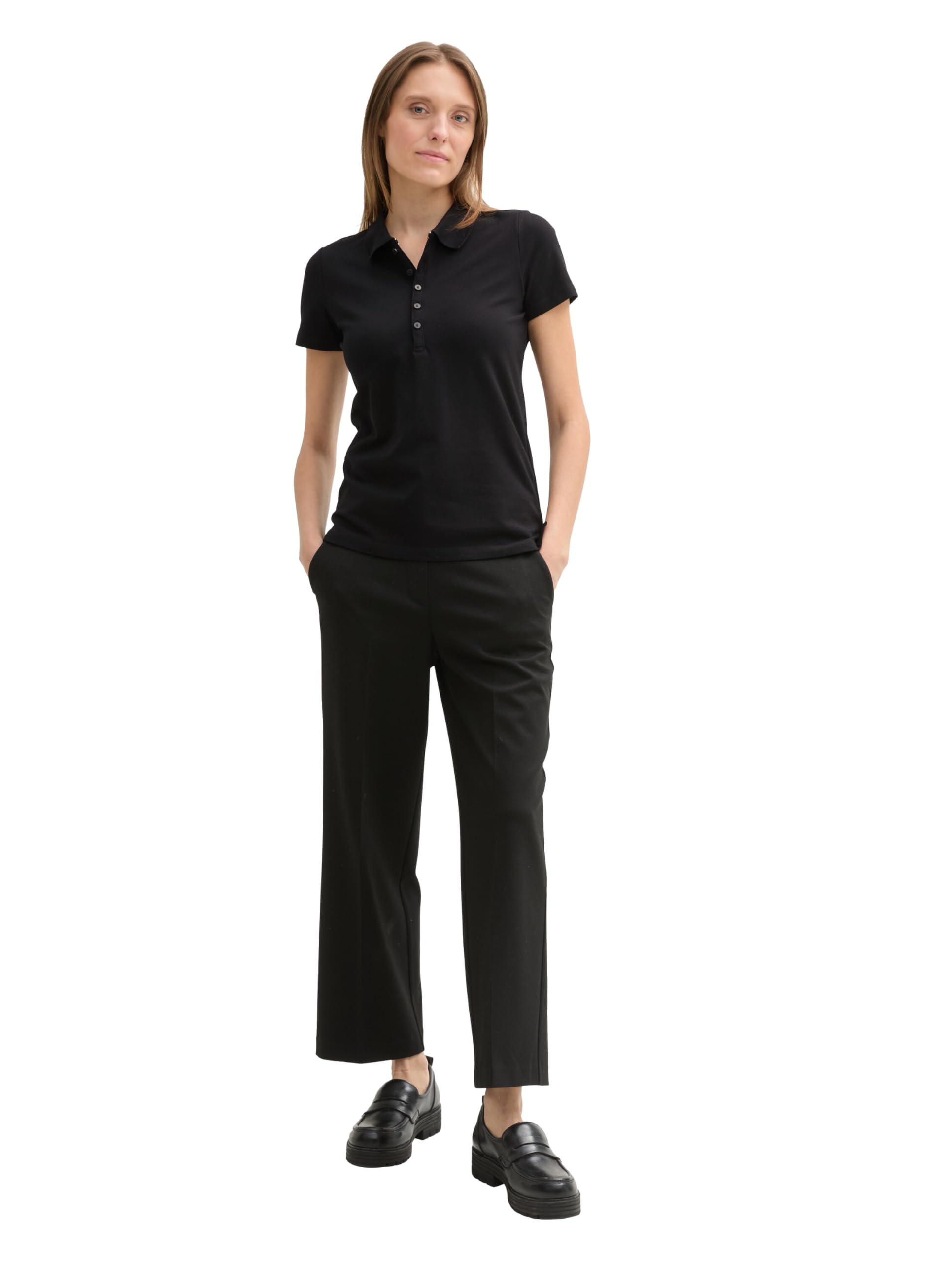 tom-tailor-damen-piqu-polo-shirt image 2