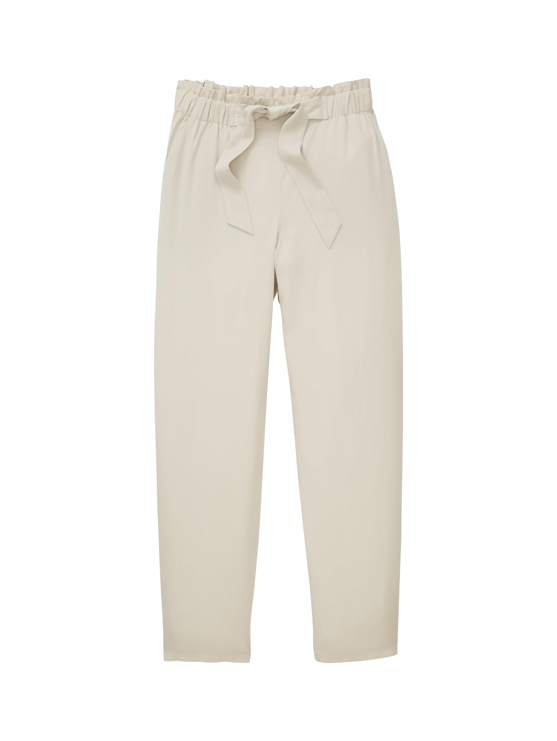tom-tailor-denim-damen-paperbag-hose-mit-bindeg-rtel-1040804-hohe-taille-locker- image 4