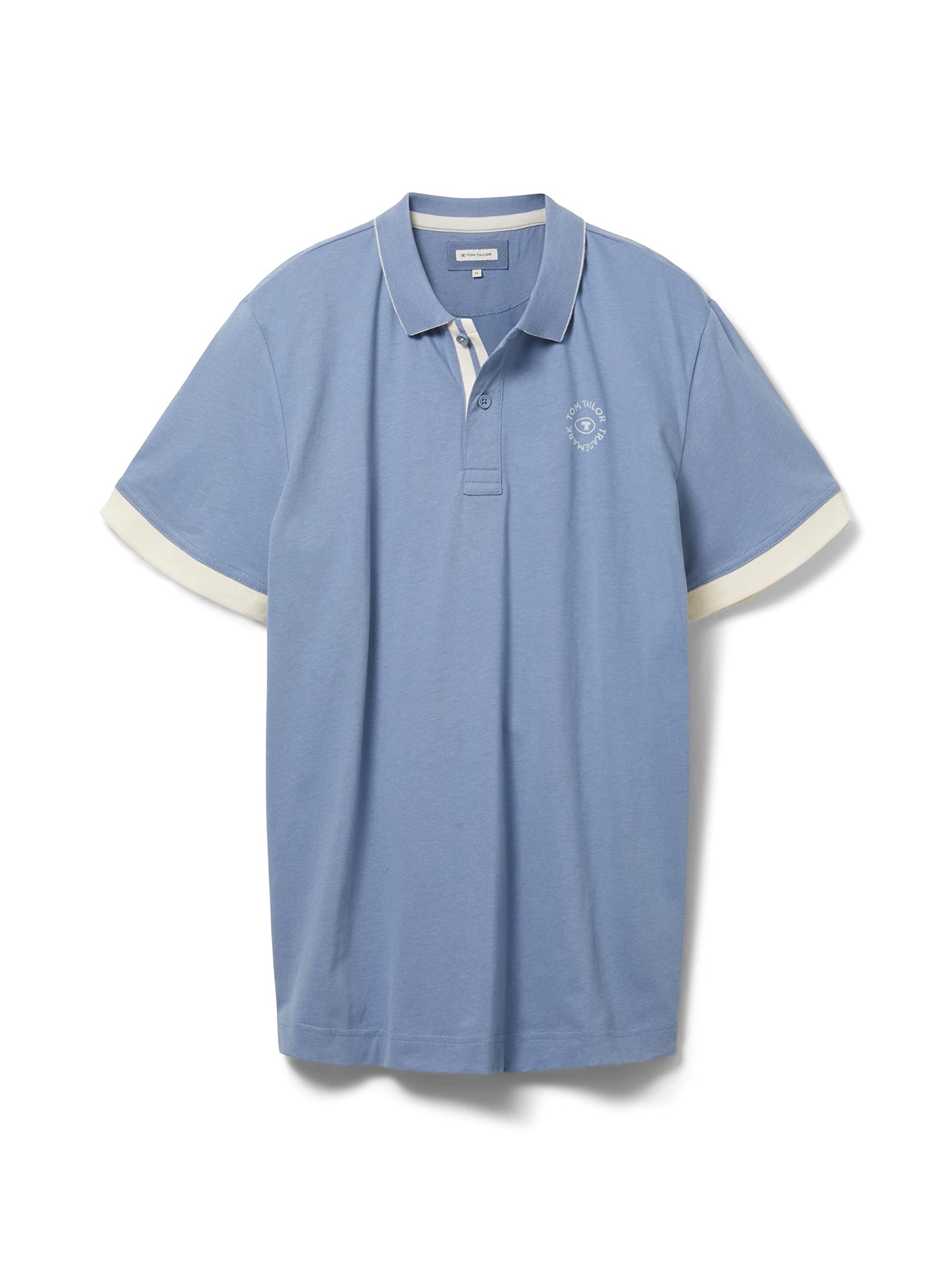 tom-tailor-herren-poloshirt-mit-logo-print-regular-fit-2 image 5