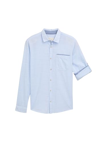 tom-tailor-fitted-hemd-mit-struktur-f-r-herren image 8