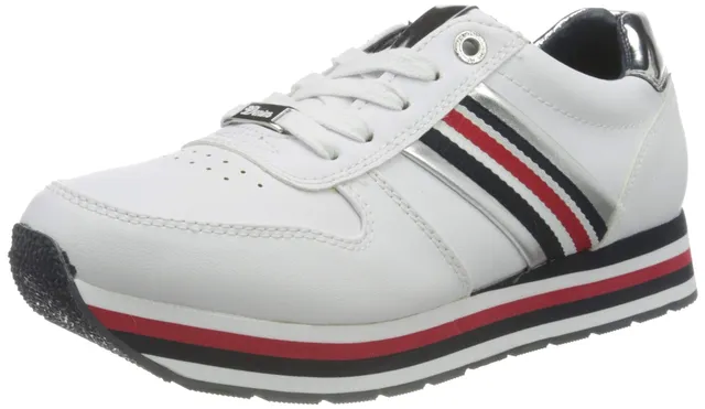 tom-tailor-damen-1195501-sneaker-klassischer-wei-er-alltags-sneaker image 1
