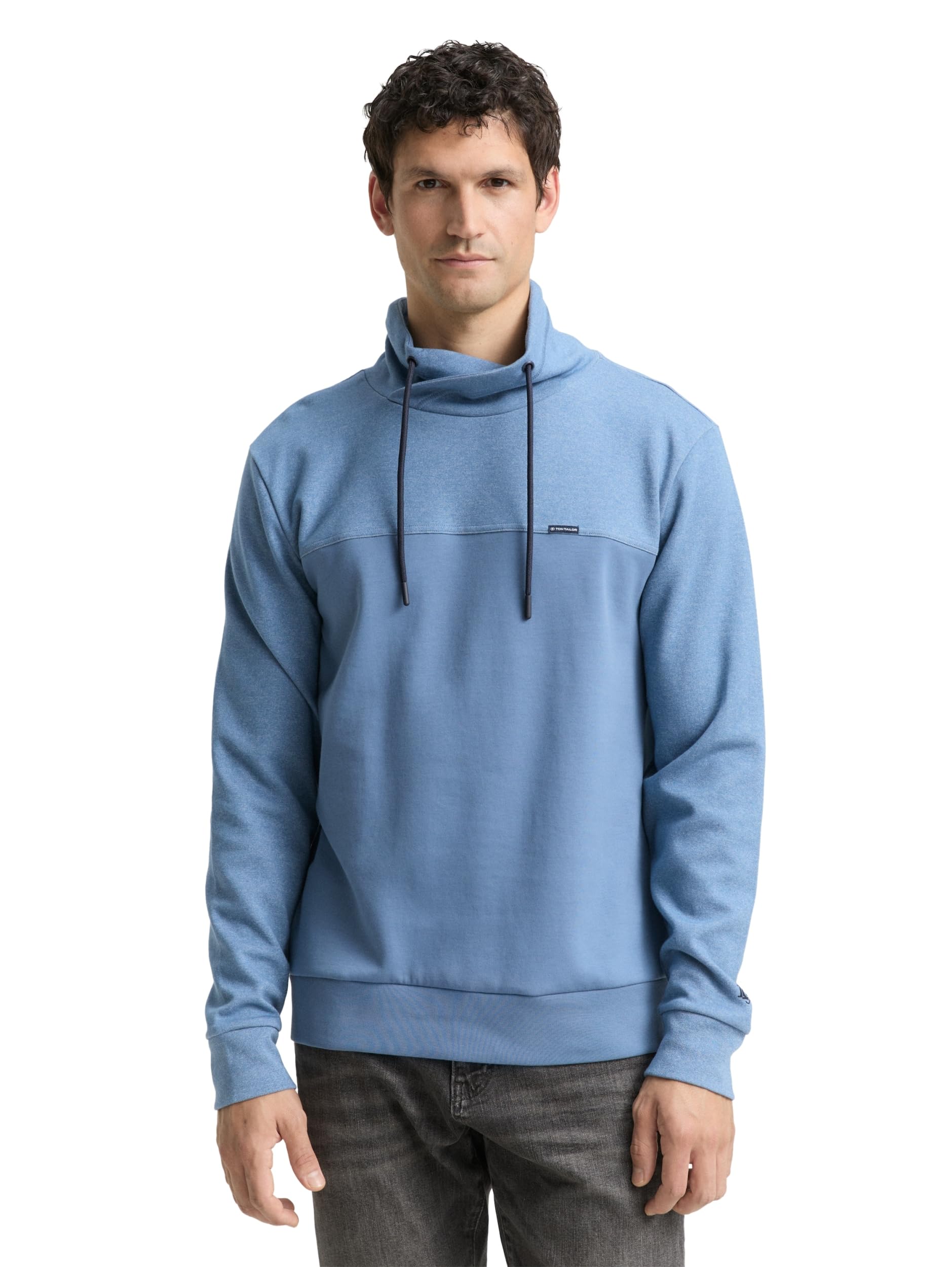 tom-tailor-herren-snood-sweatshirt-1048636-mit-struktur-mix-1er-pack image 5