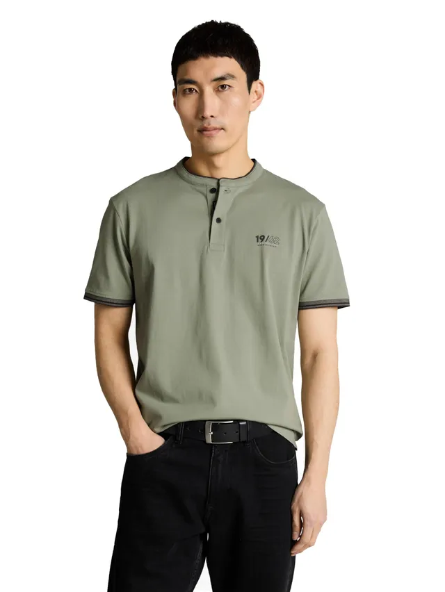 tom-tailor-herren-poloshirt-mit-stehkragen-regular-fit-klassische-passform image 1