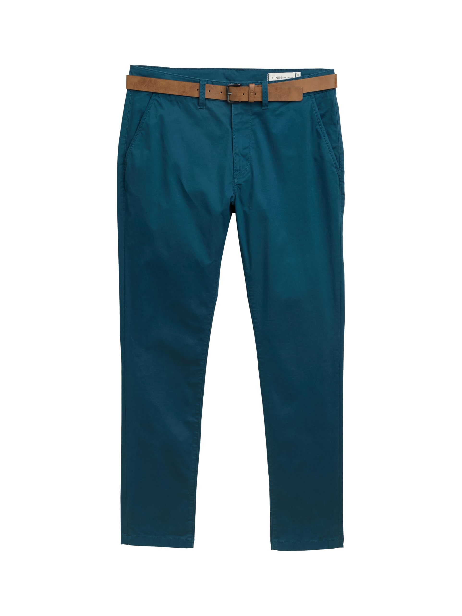 tom-tailor-denim-herren-slim-chino-hose-mit-g-rtel image 6