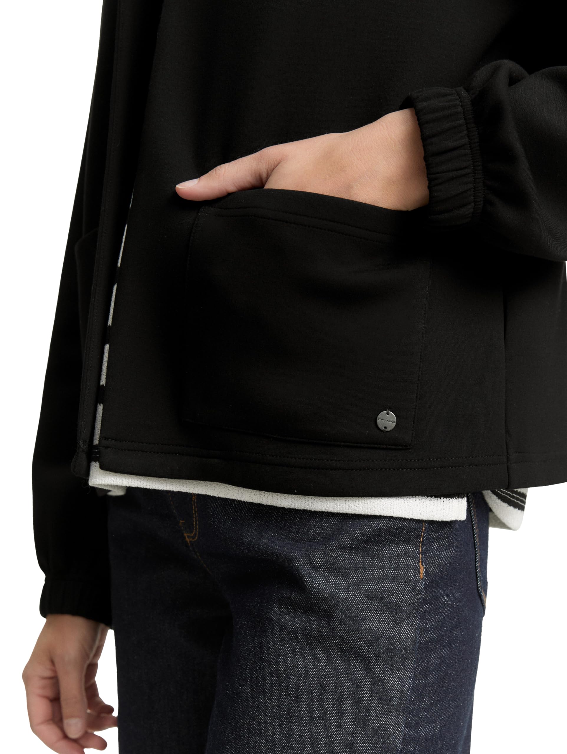 tom-tailor-damen-1047718-sweatjacke-aus-scuba-1er-pack image 5