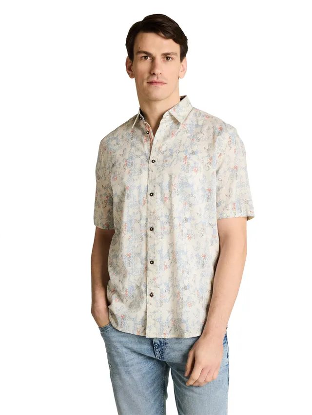 tom-tailor-comfort-fit-hemd-mit-muster-herren image 1