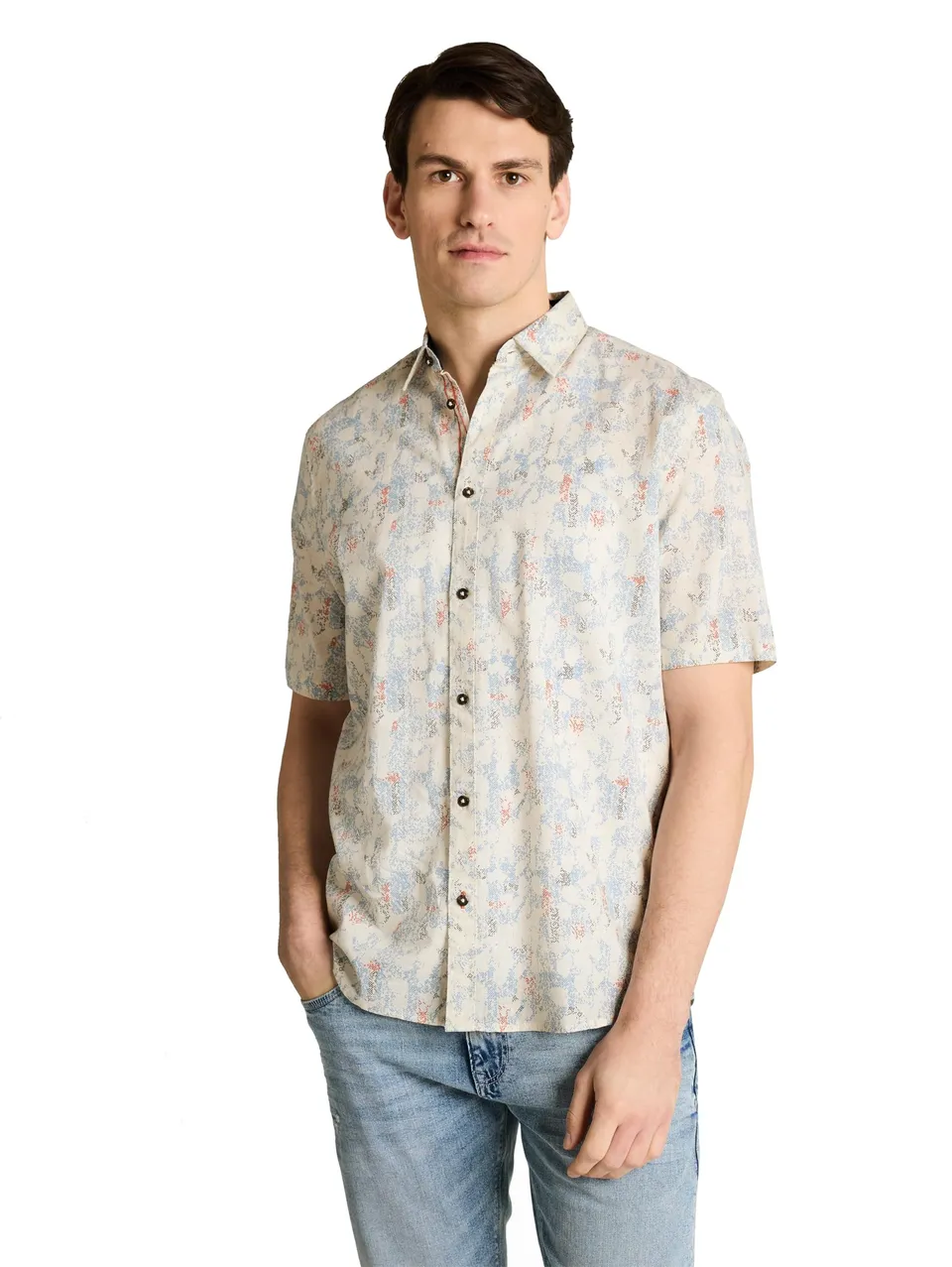 tom-tailor-comfort-fit-hemd-mit-muster-herren image 1