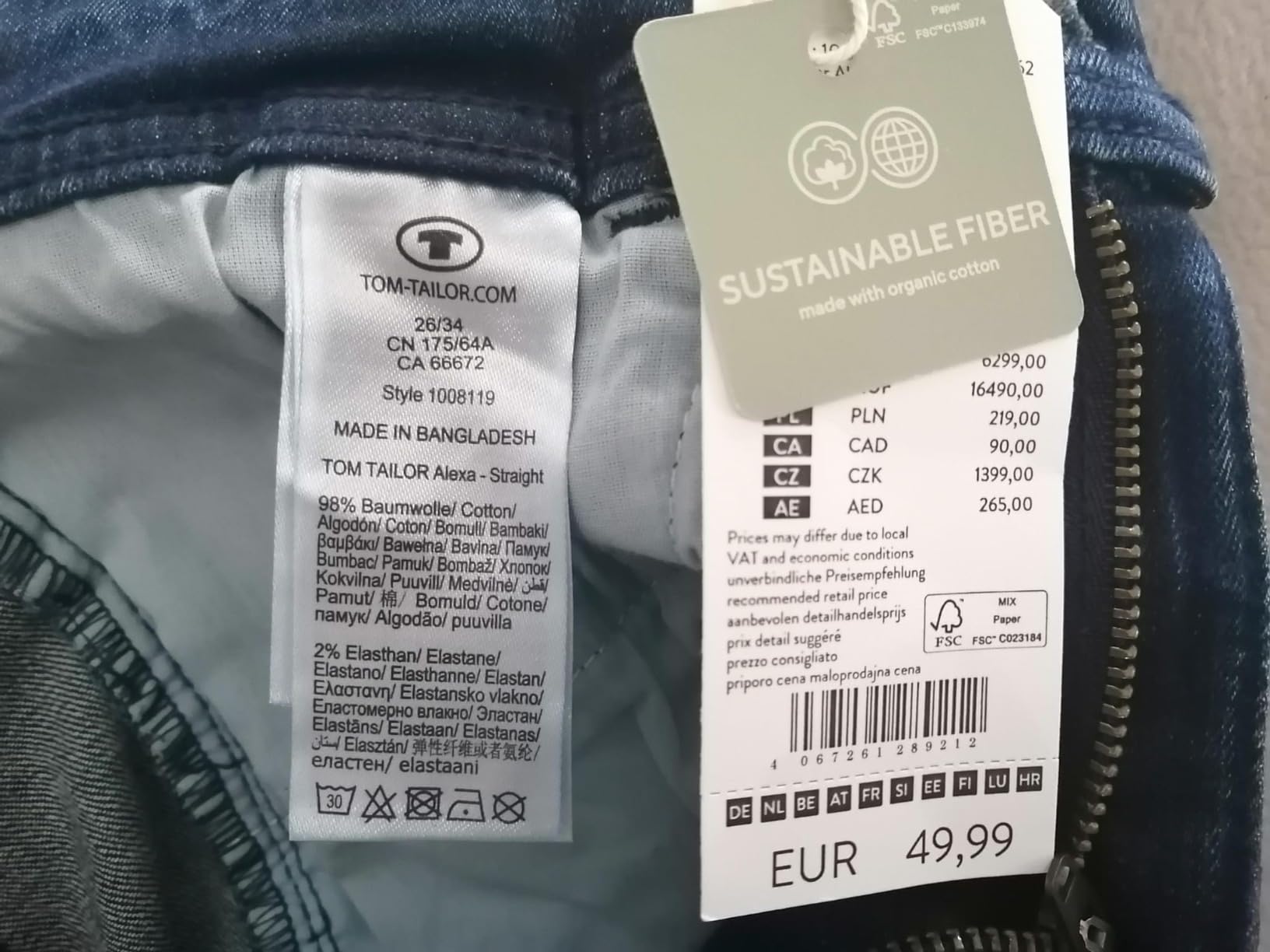 Solide Jeans für jeden Tag