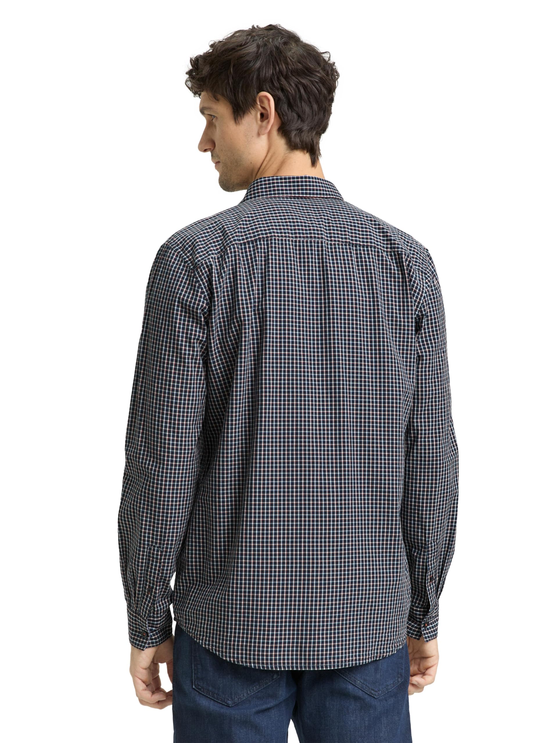 tom-tailor-herren-regular-fit-hemd-mit-karomuster-3 image 3