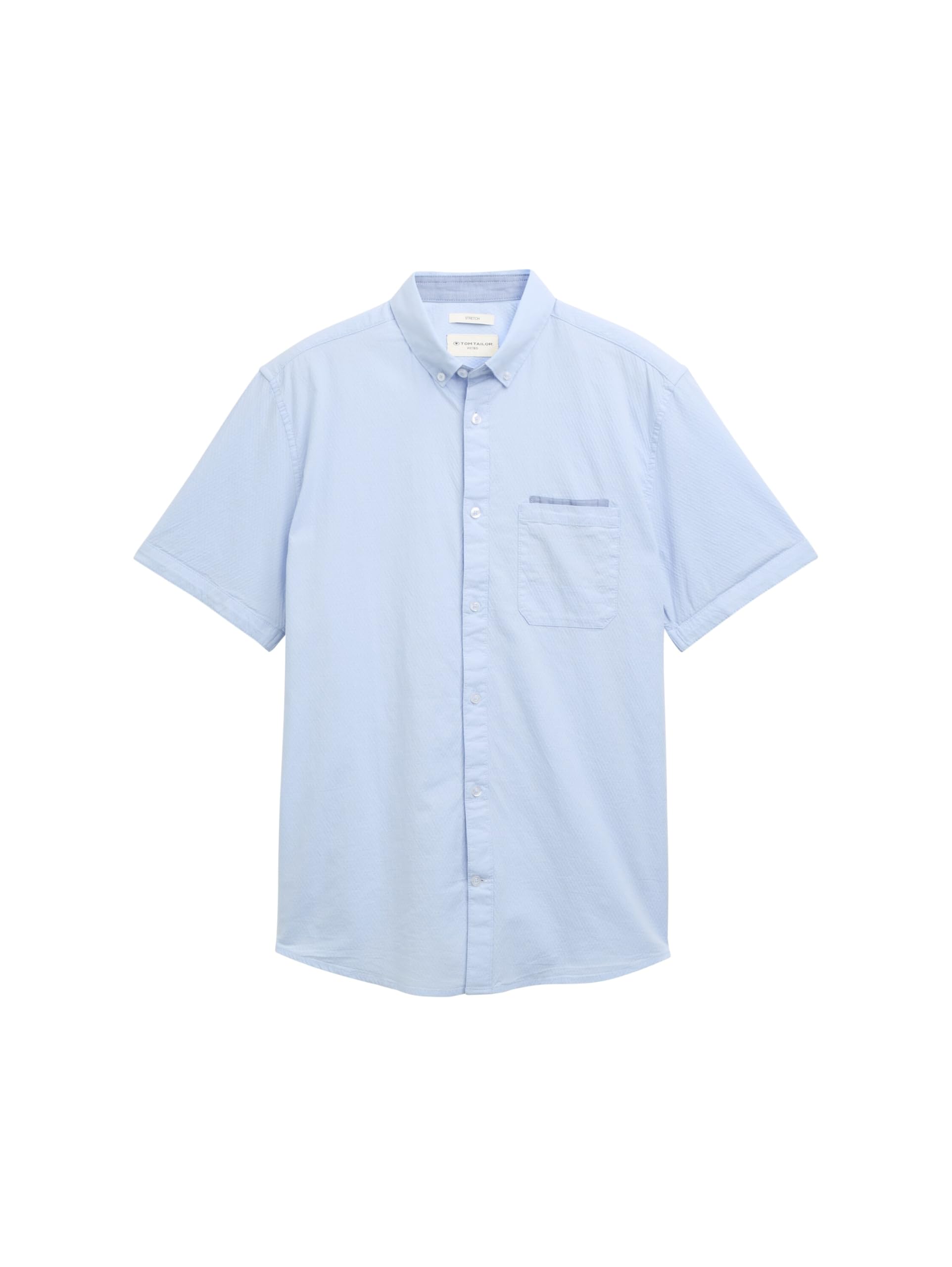 tom-tailor-herren-fitted-kurzarmhemd-k-rperbetonter-schnitt-vielseitig-kombinier image 1