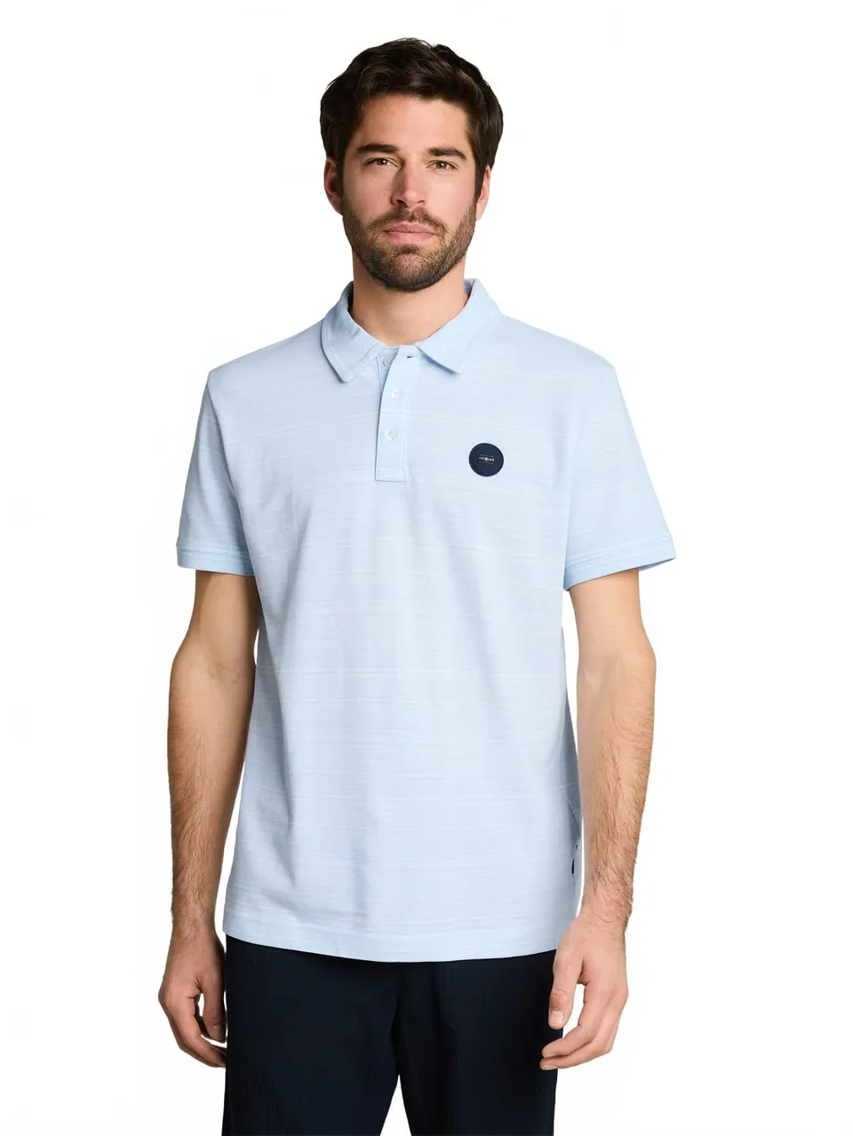 tom-tailor-1051179-piqu-poloshirt-mit-feinen-streifen-herren image 1