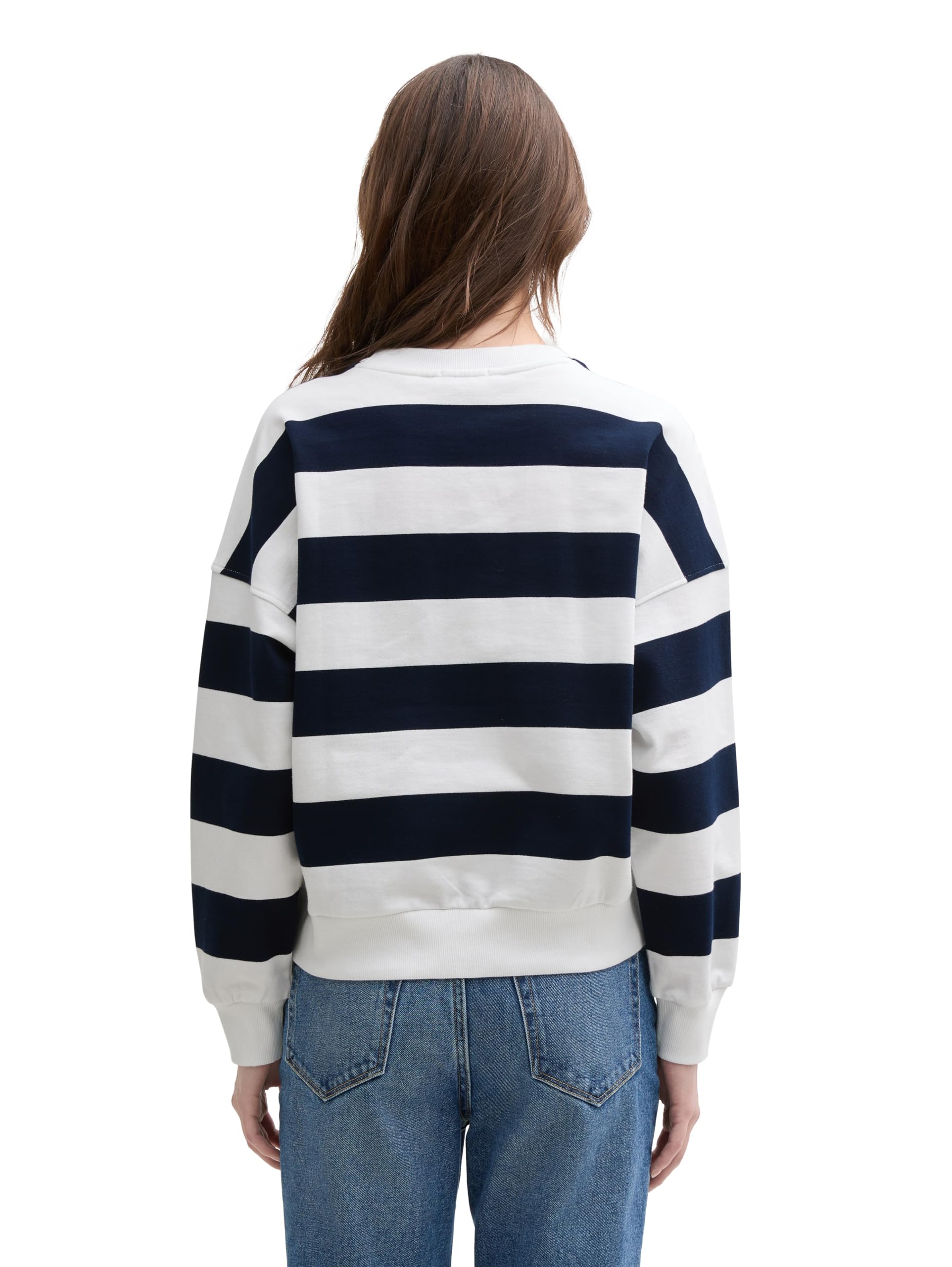 tom-tailor-denim-loose-fit-sweatshirt-damen image 3