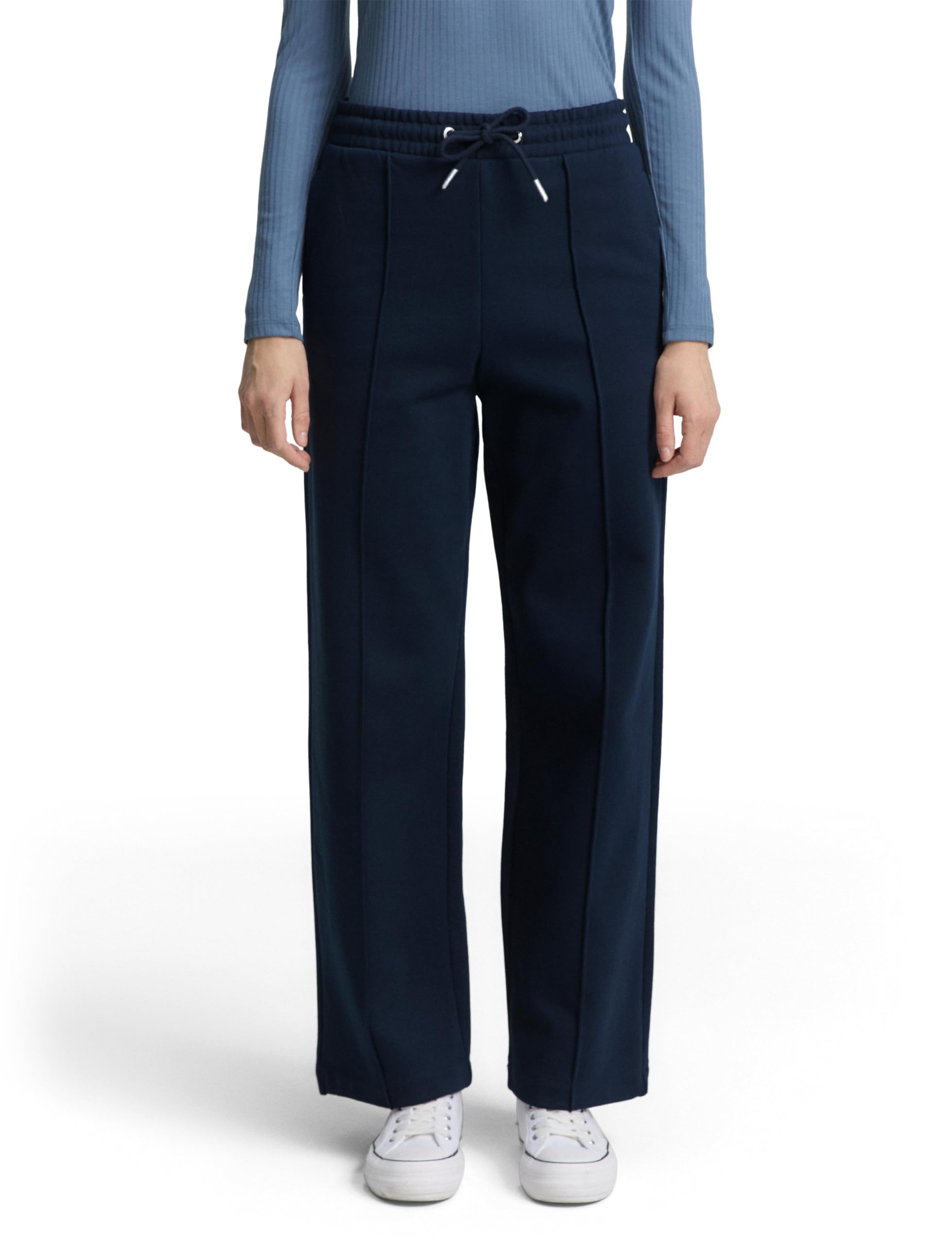 tom-tailor-denim-damen-palazzo-hose-aus-baumwolle-1048522 image 7