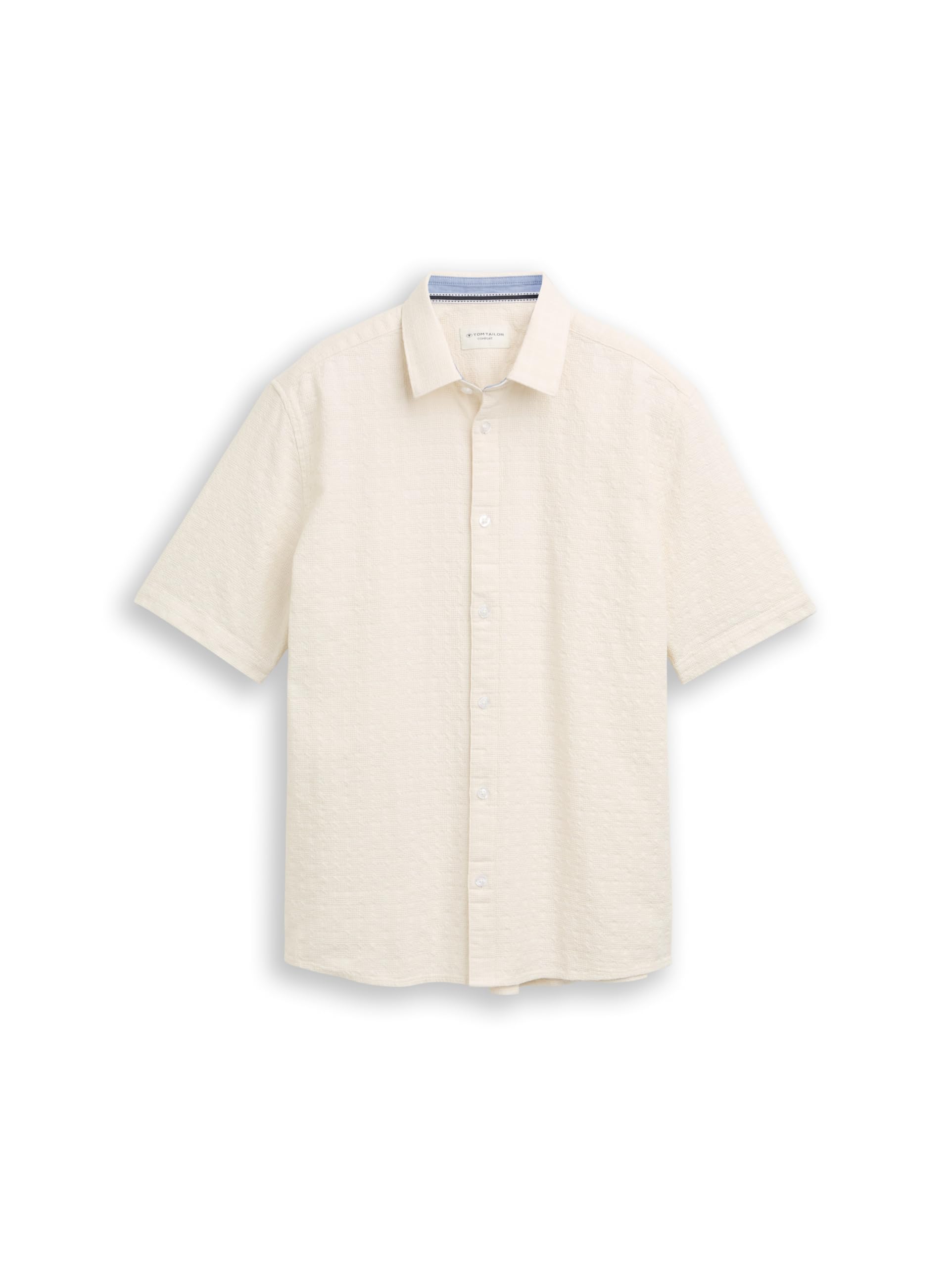 tom-tailor-herren-1050945-comfort-fit-kurzarmhemd-aus-baumwolle image 5