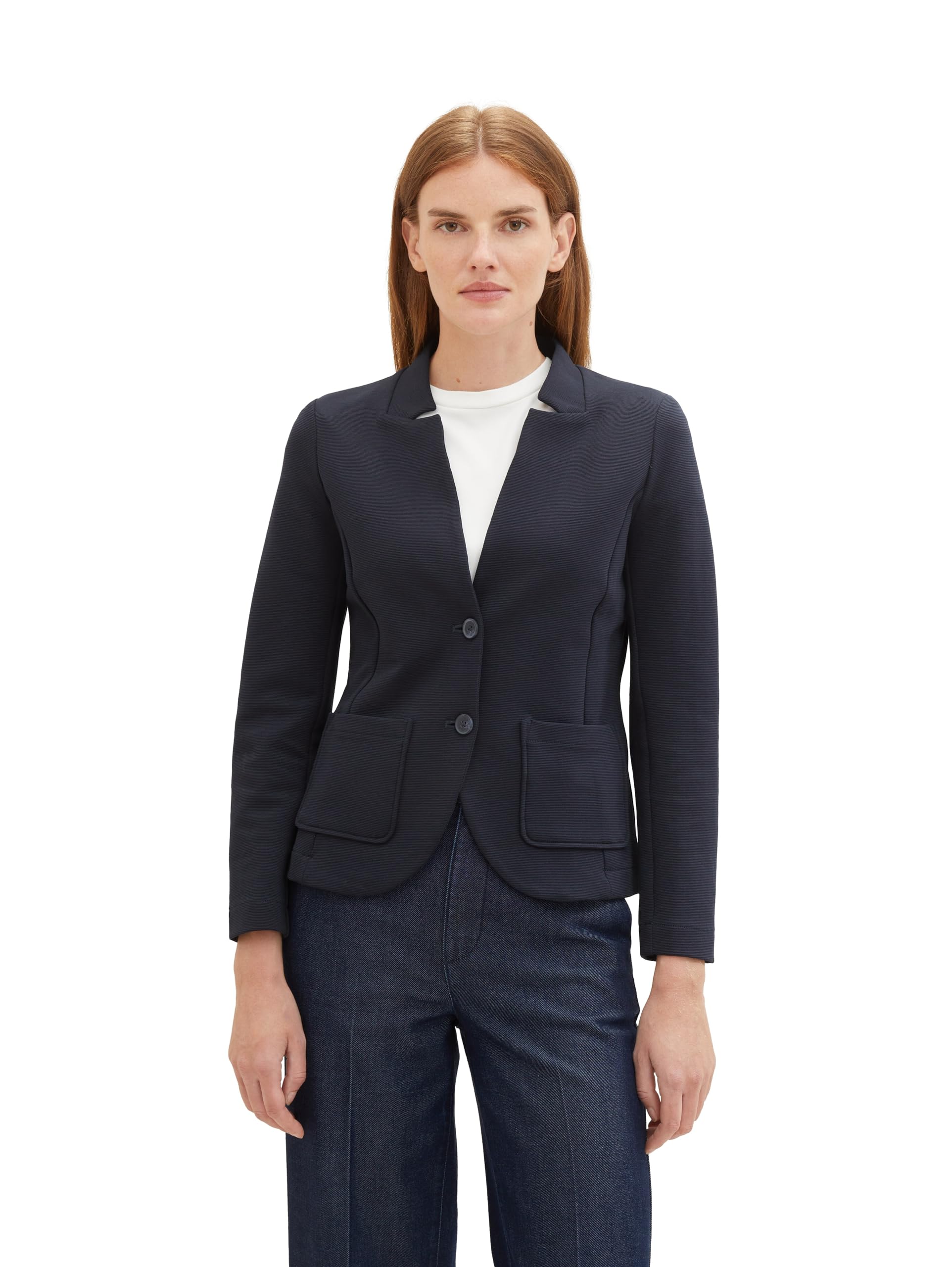 tom-tailor-1038703-basic-ottoman-blazer-damen-mit-taschen image 2