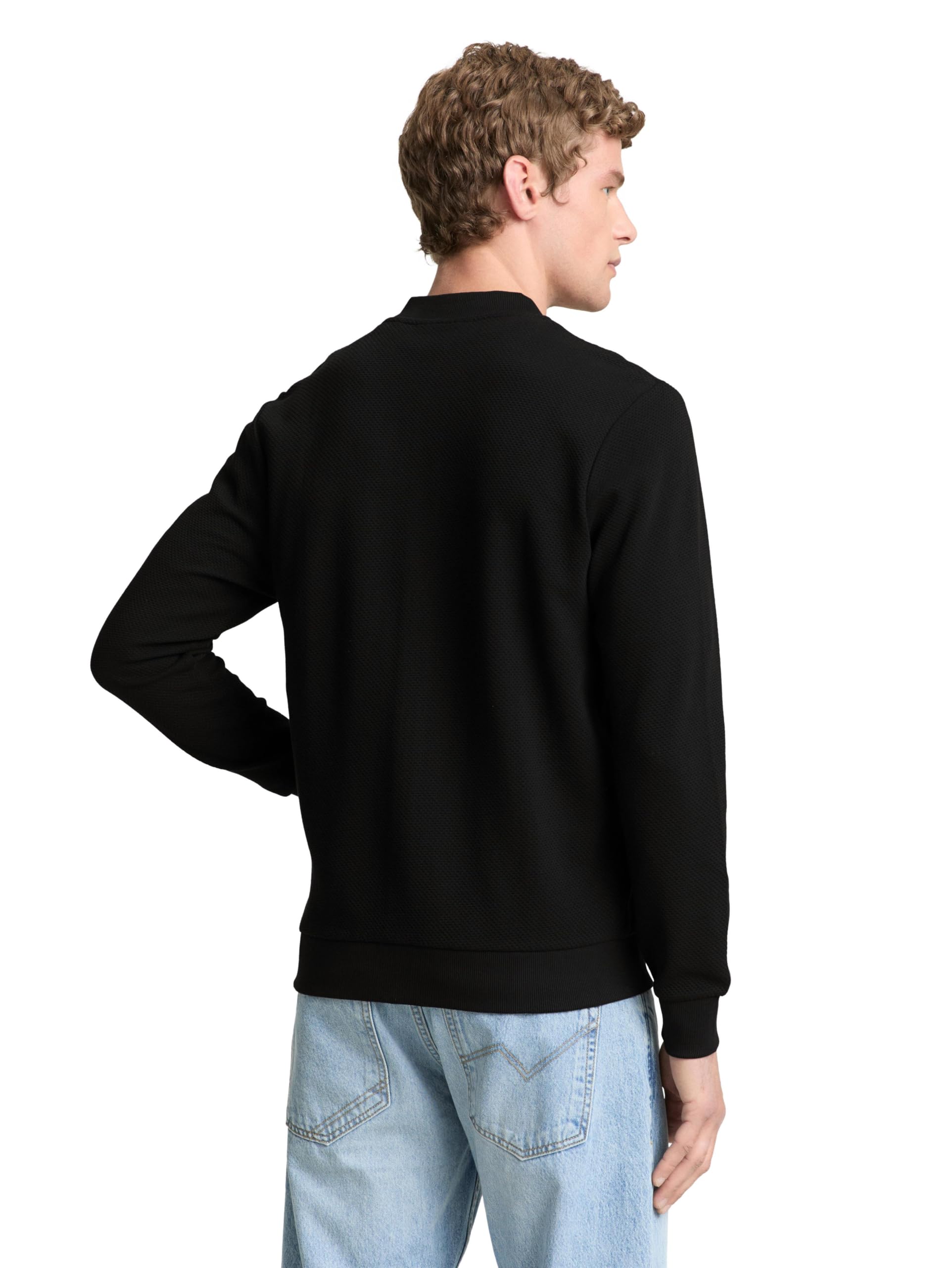 tom-tailor-denim-herren-bomber-sweatshirt image 3