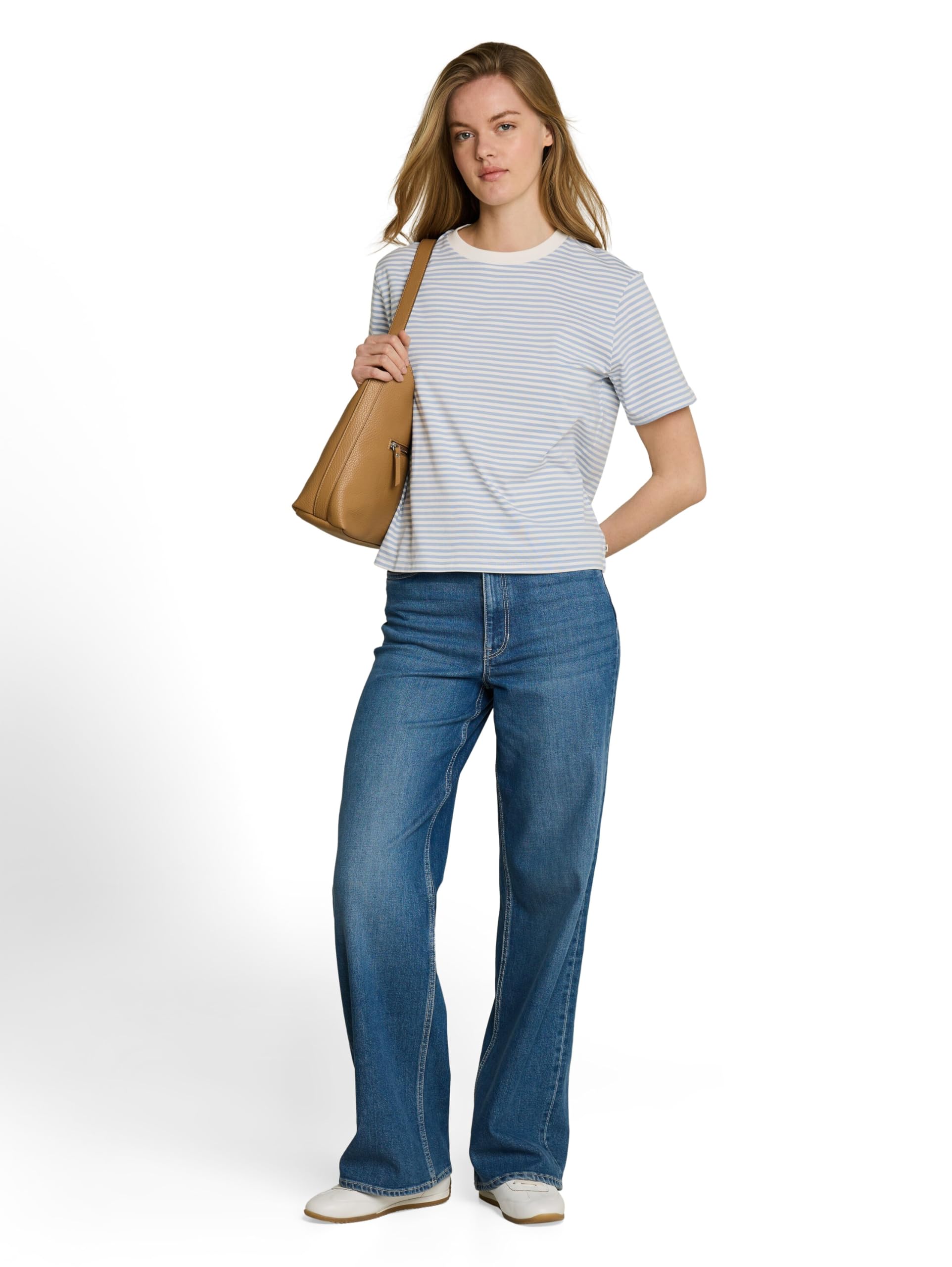 tom-tailor-denim-damen-boxy-fit-t-shirt image 2