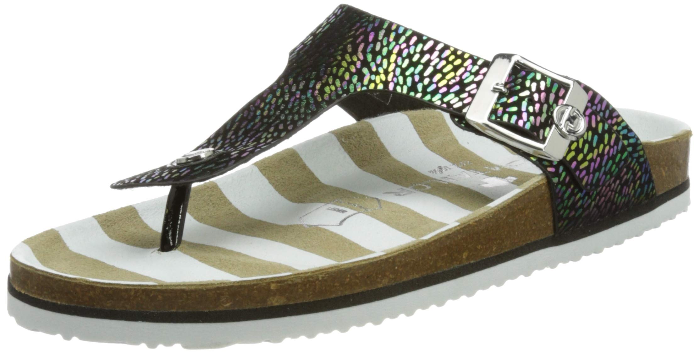 tom-tailor-damen-1193407-flache-sandale-zehentrenner image 1