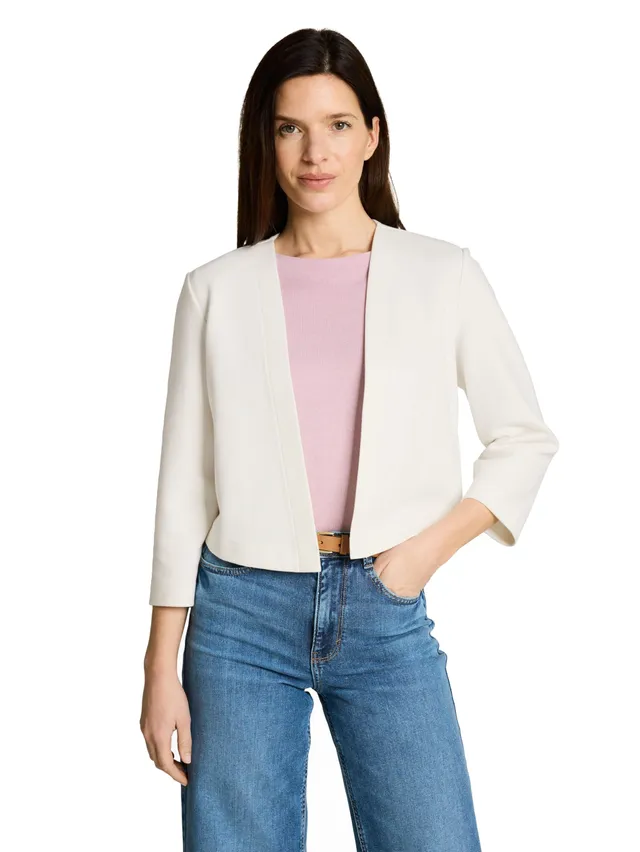 tom-tailor-damen-1049777-regular-fit-jacke-mit-ottoman-struktur-1er-pack image 1