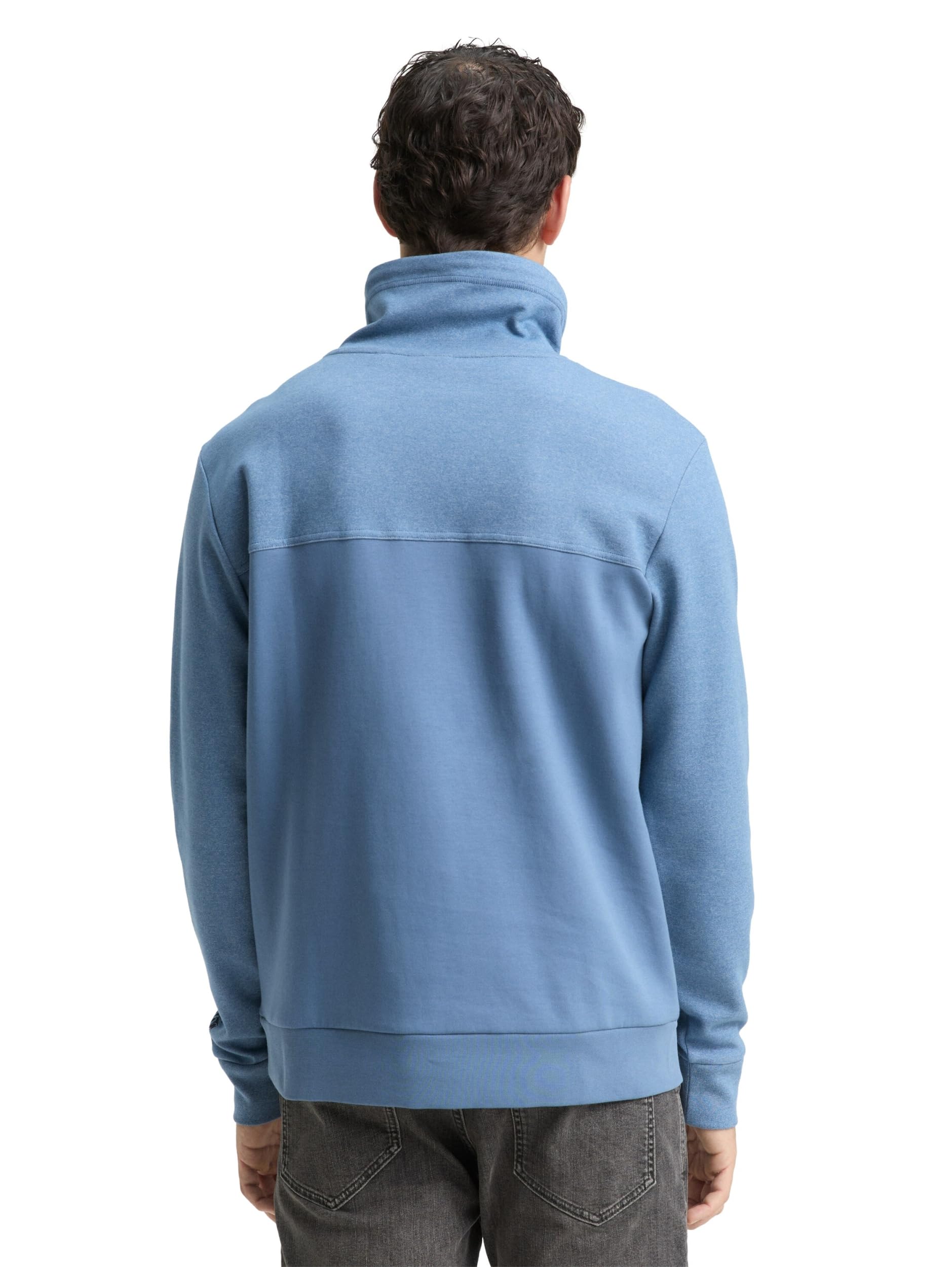tom-tailor-herren-snood-sweatshirt-1048636-mit-struktur-mix-1er-pack image 4