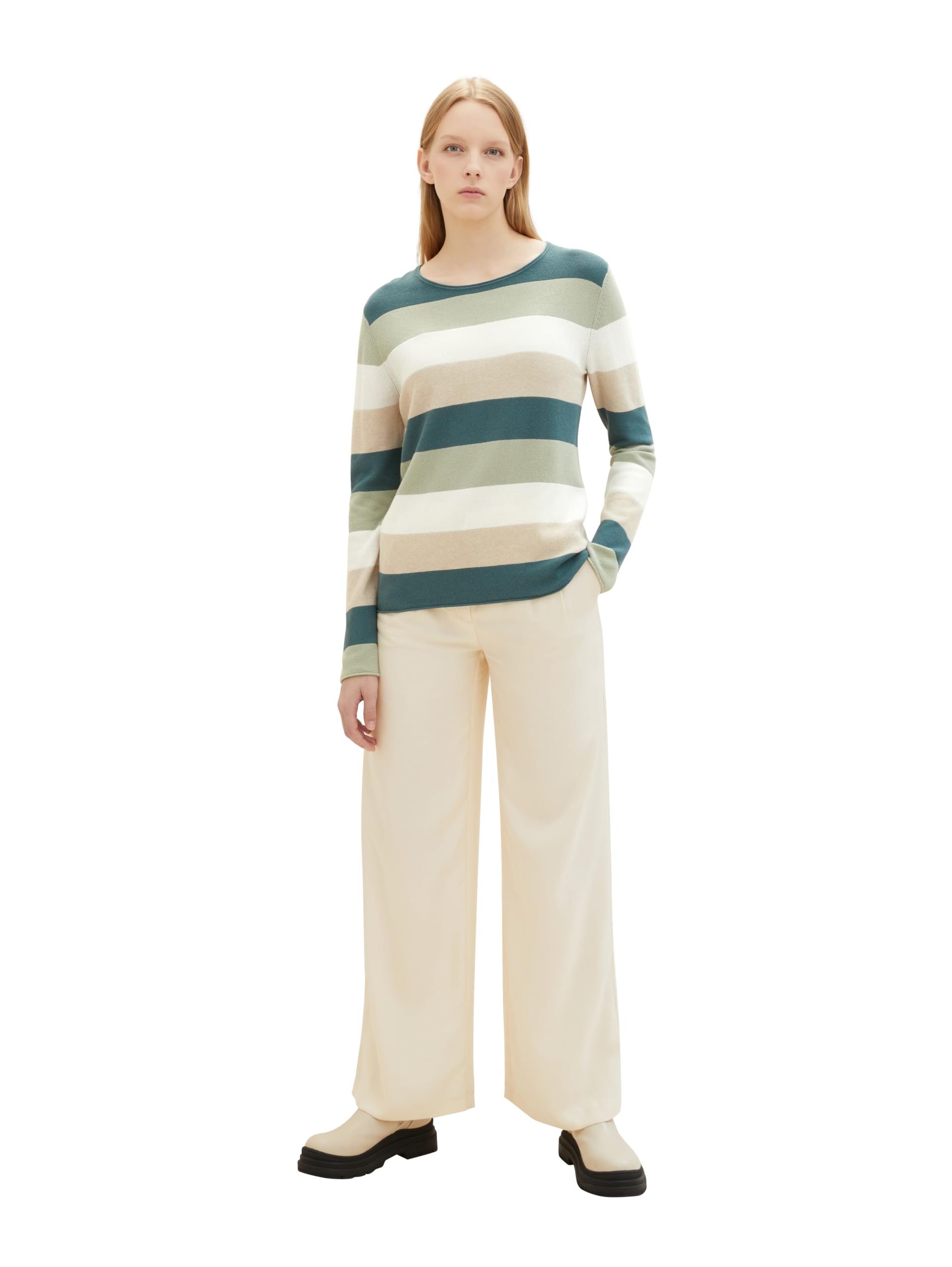tom-tailor-damen-basic-strickpullover image 2