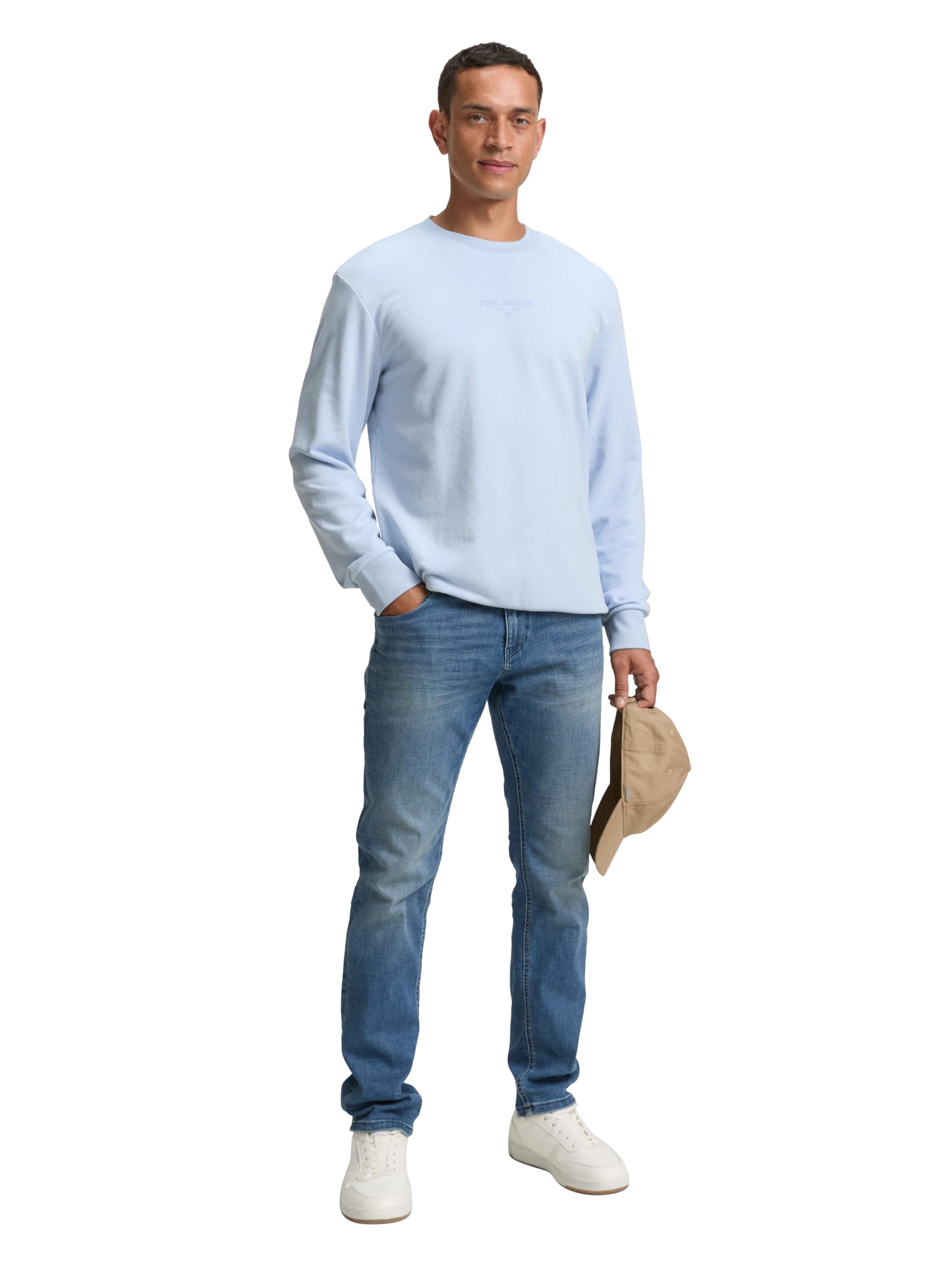 tom-tailor-1047784-crewneck-sweatshirt-mit-logo-print-herren image 2