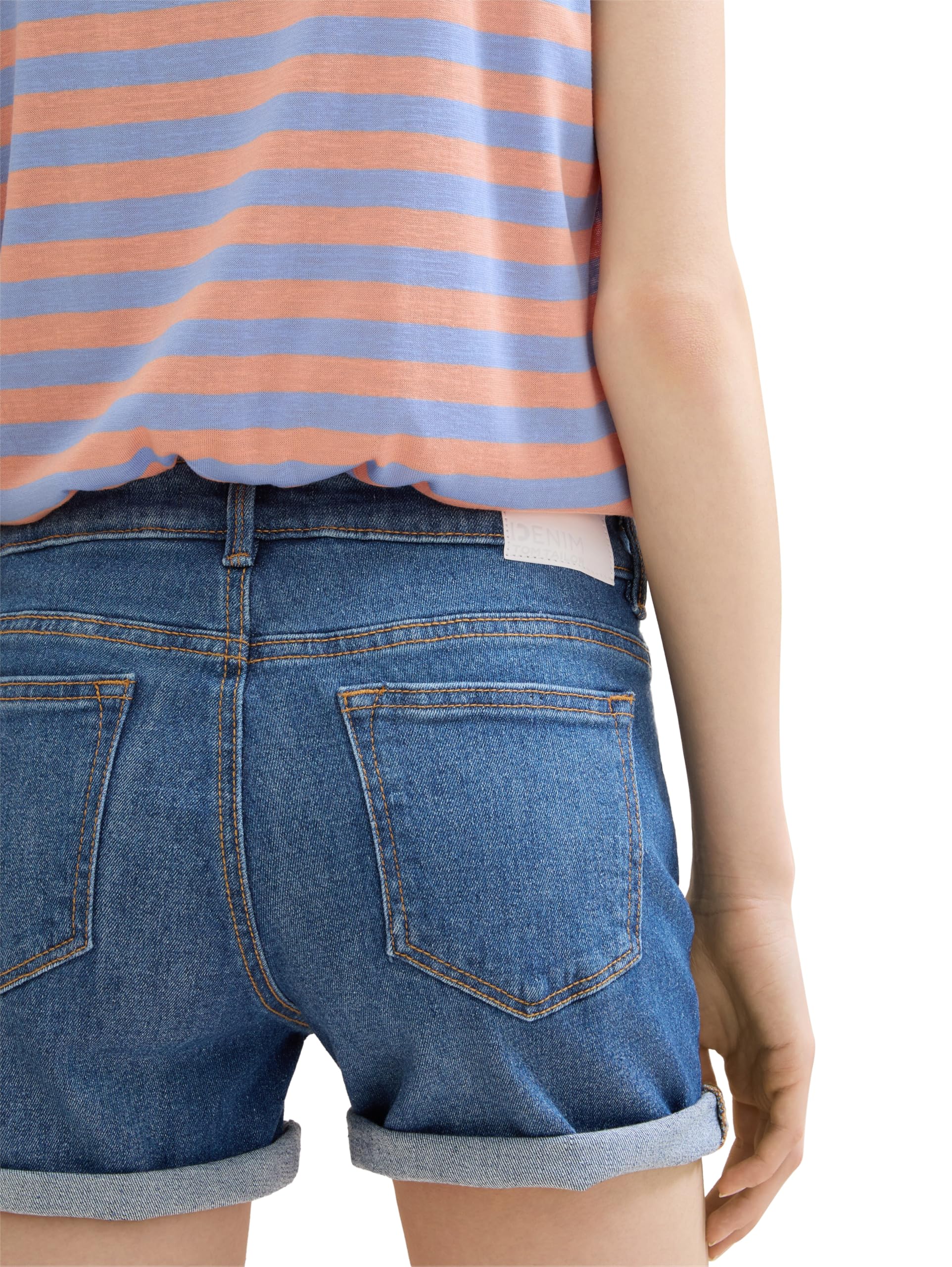 tom-tailor-denim-damen-basic-denim-shorts image 6