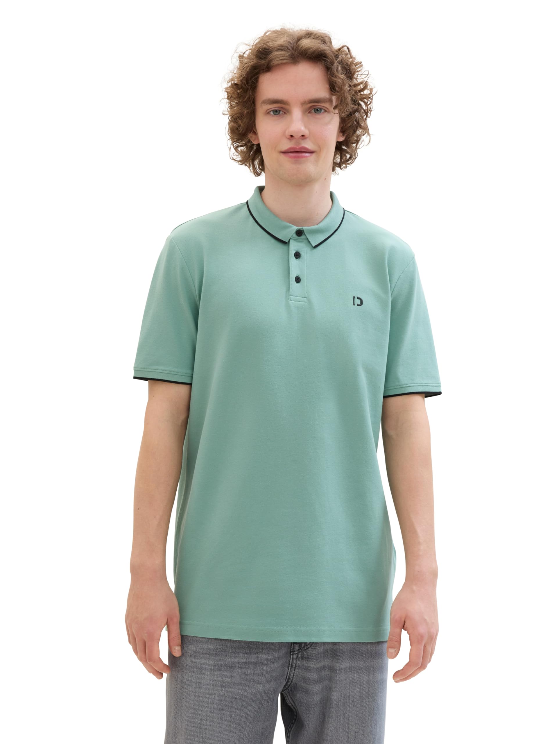 tom-tailor-denim-herren-basic-piqu-poloshirt-young-fashion-polo image 7