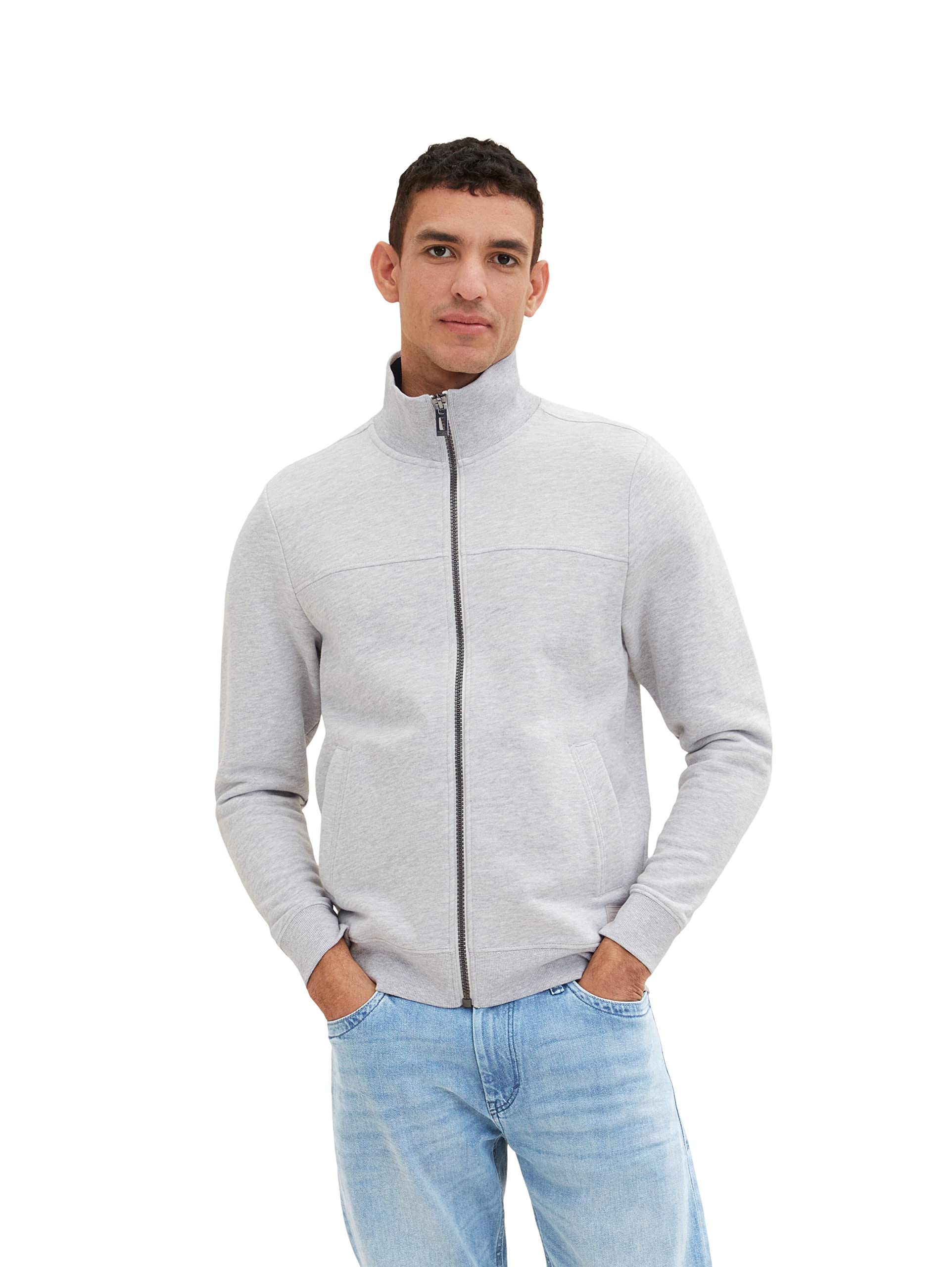 tom-tailor-herren-sweatjacke-mit-stehkragen image 8