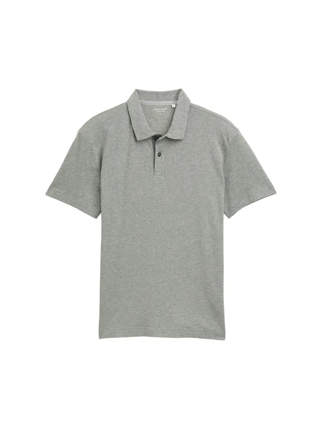 tom-tailor-herren-poloshirt-mit-leinenanteil image 1