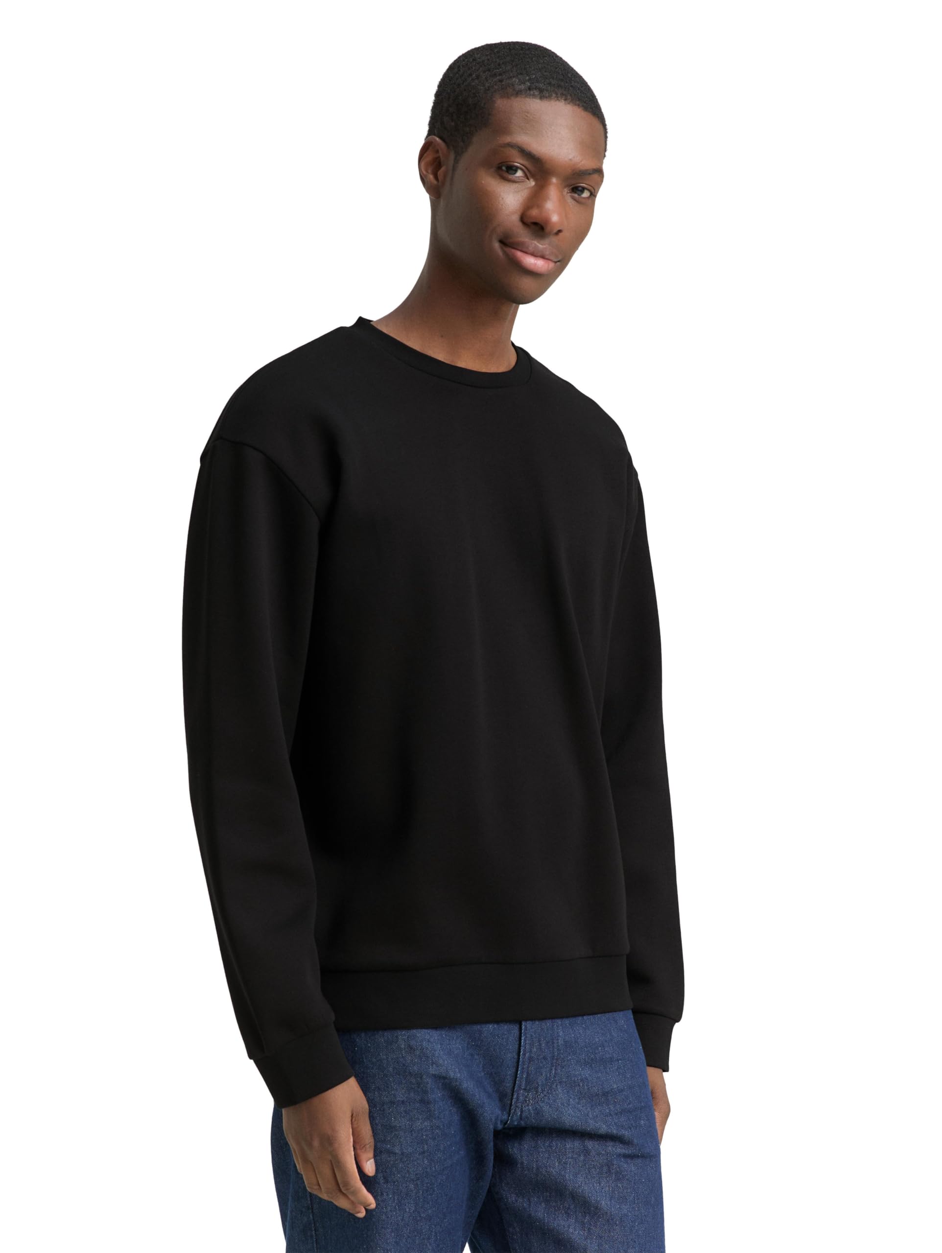 tom-tailor-denim-herren-sweatshirt-mit-logo-badge image 8