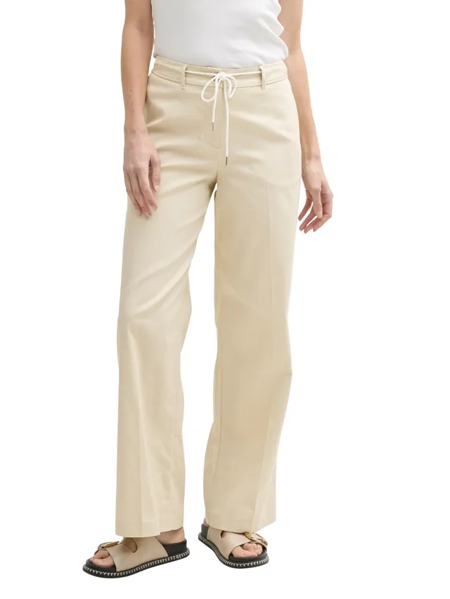 tom-tailor-damen-ttlea-wide-leg-hose-mit-kordelzug image 1