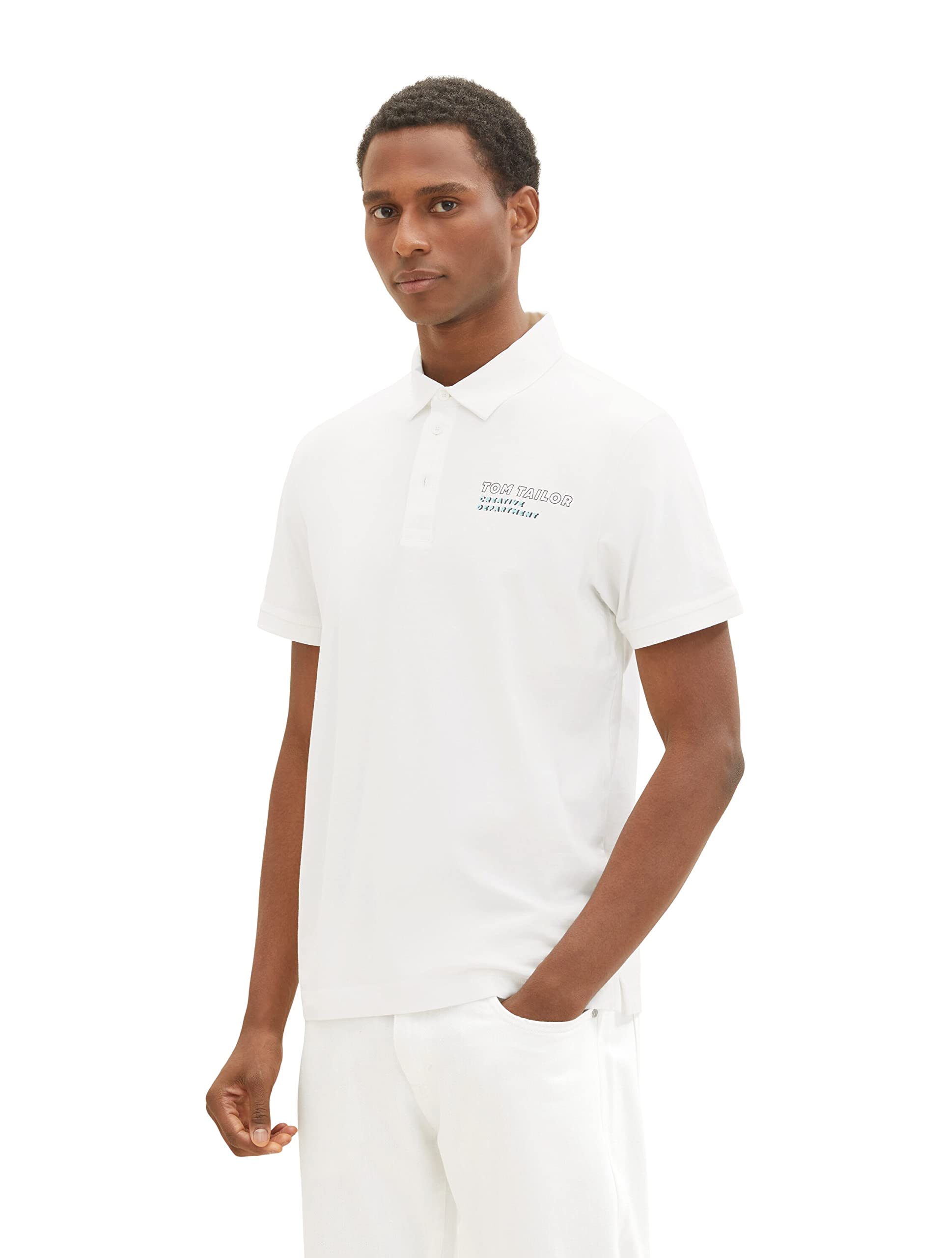 tom-tailor-herren-poloshirt-mit-r-ckenprint image 1