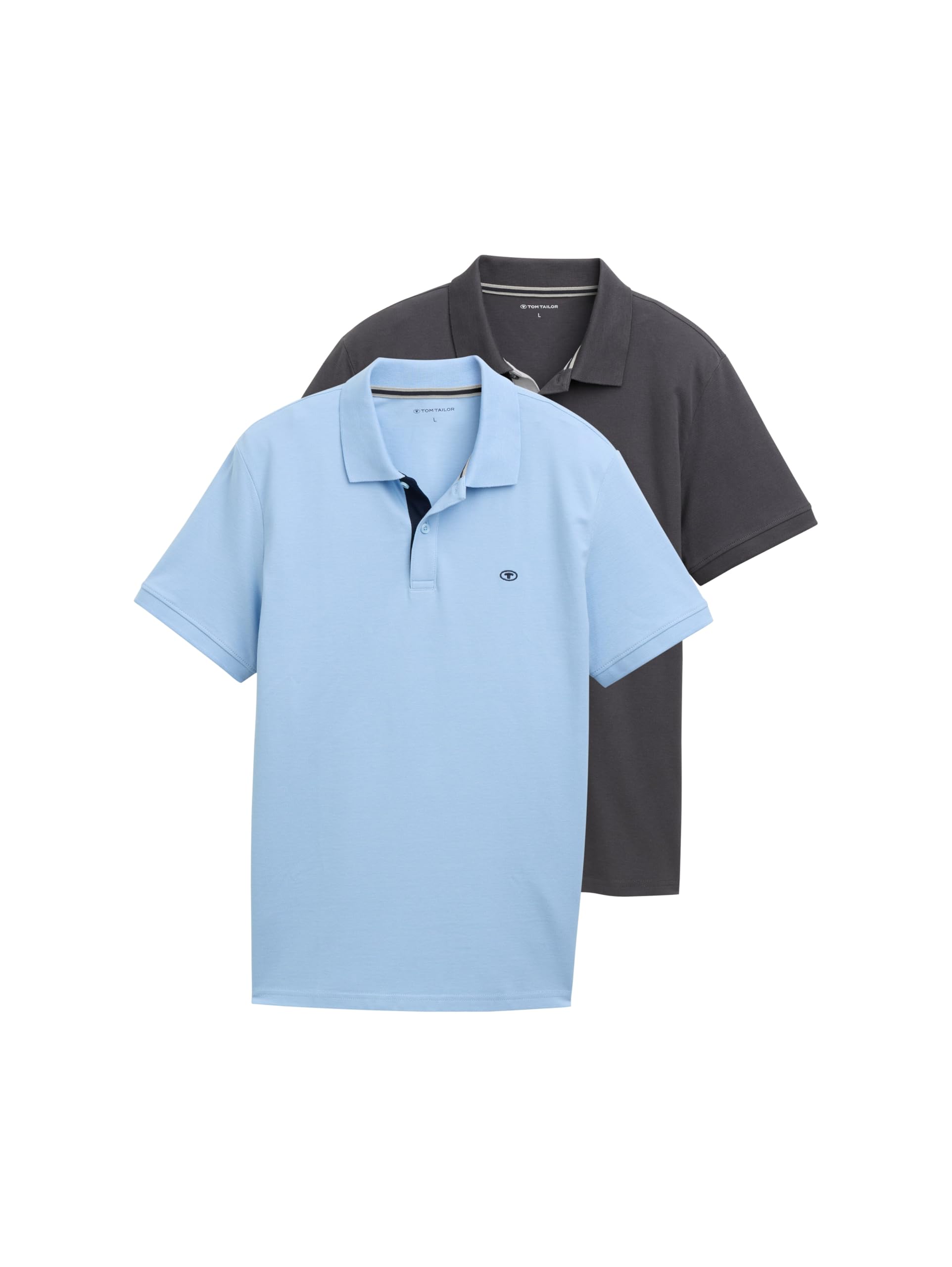 tom-tailor-herren-doppelpack-poloshirt-basic-mit-logo-print-2er-set image 6