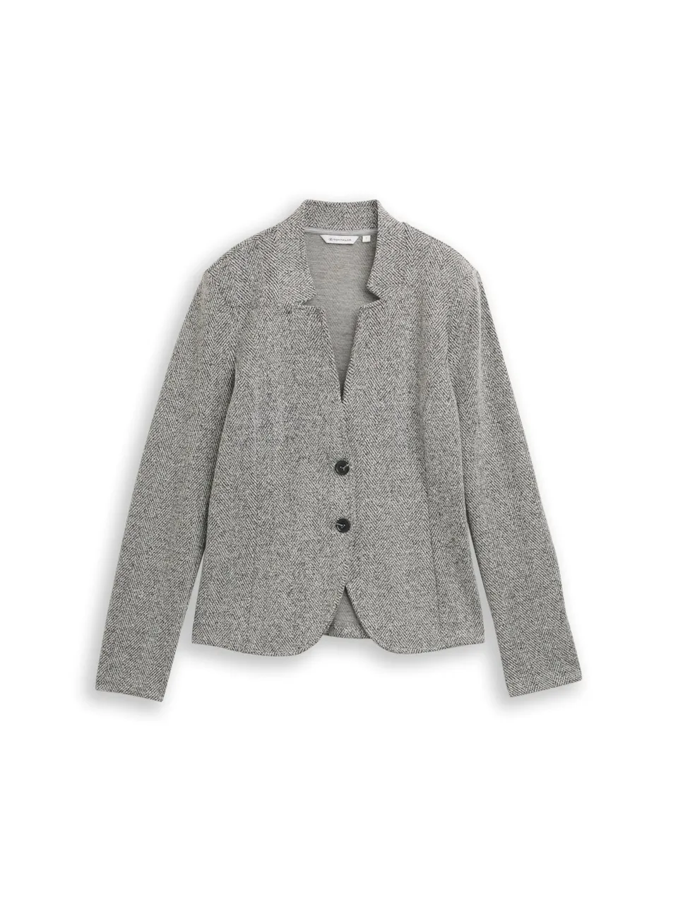 tom-tailor-1048829-damen-fitted-jacquard-blazer image 1