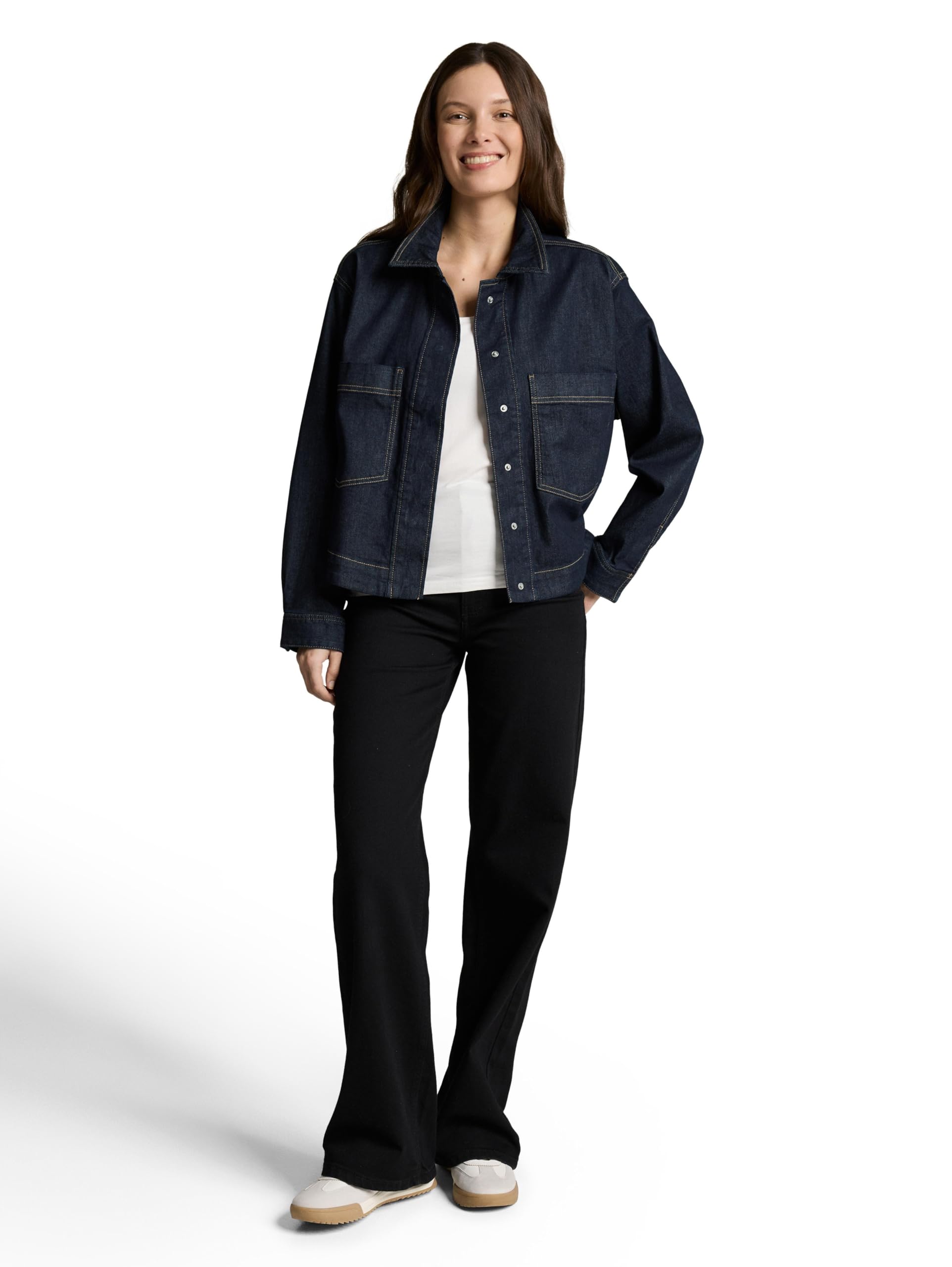 tom-tailor-damen-blazerjacke-im-denim-look image 2